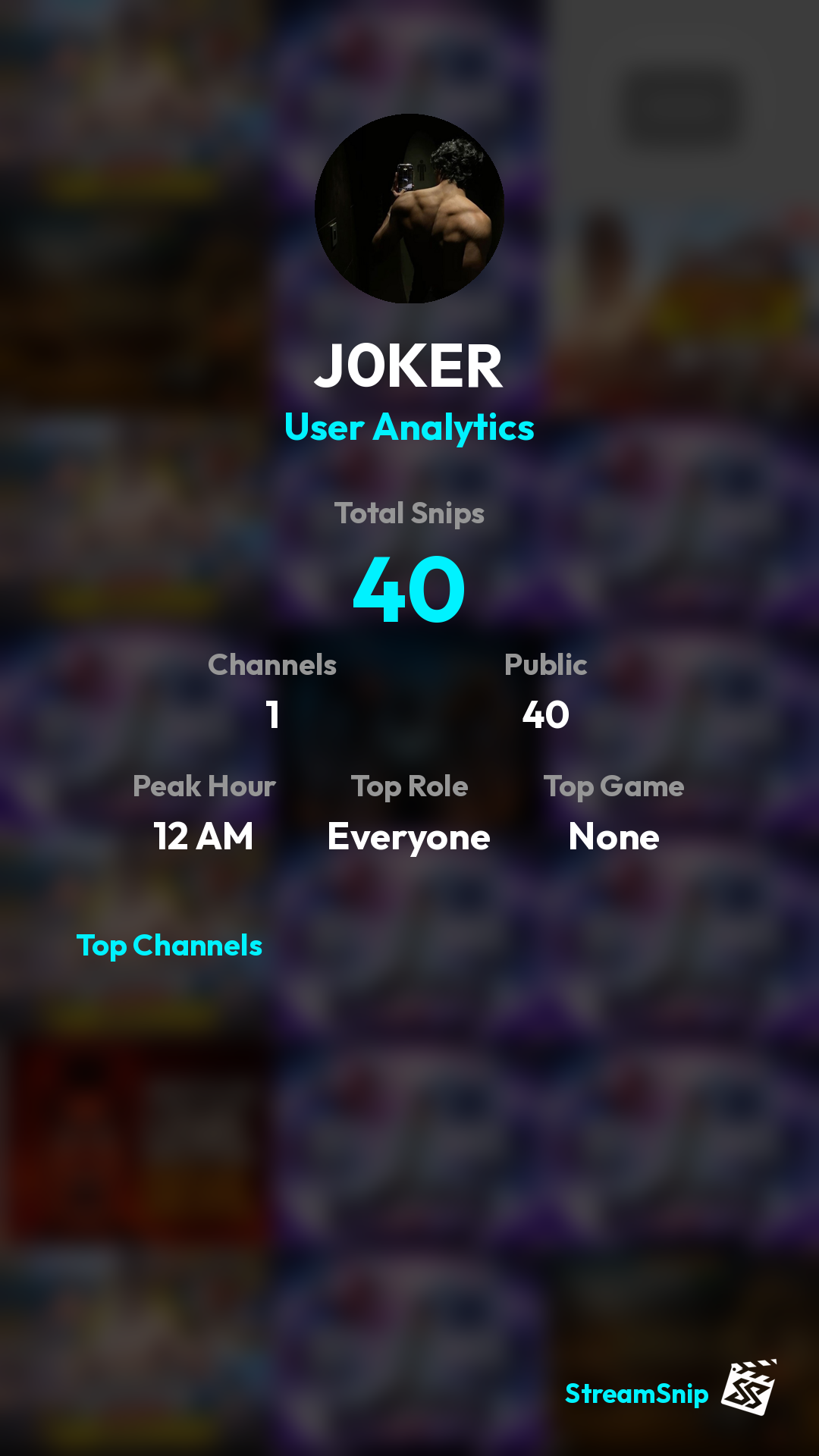 Stats Share Card