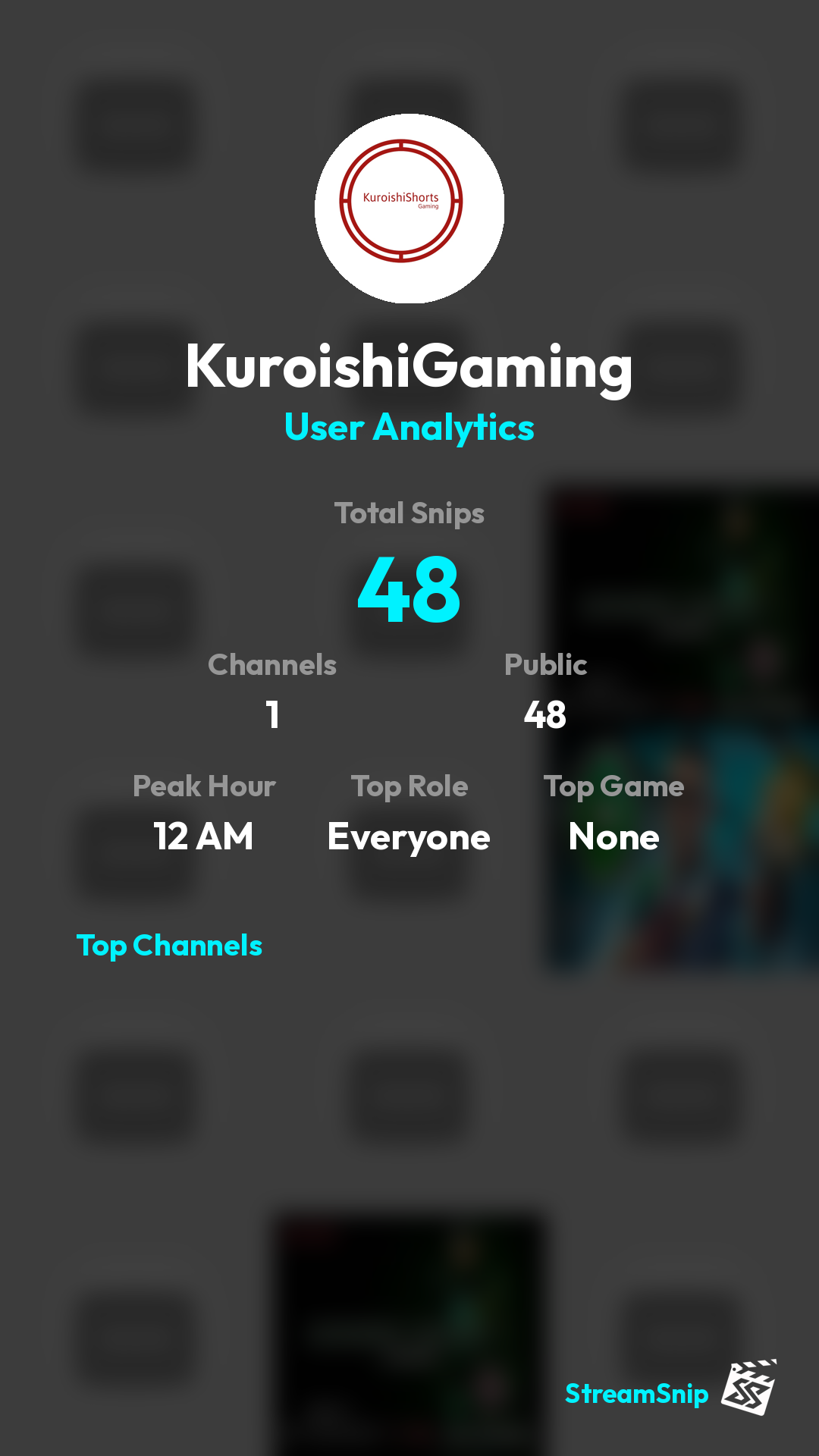 Stats Share Card