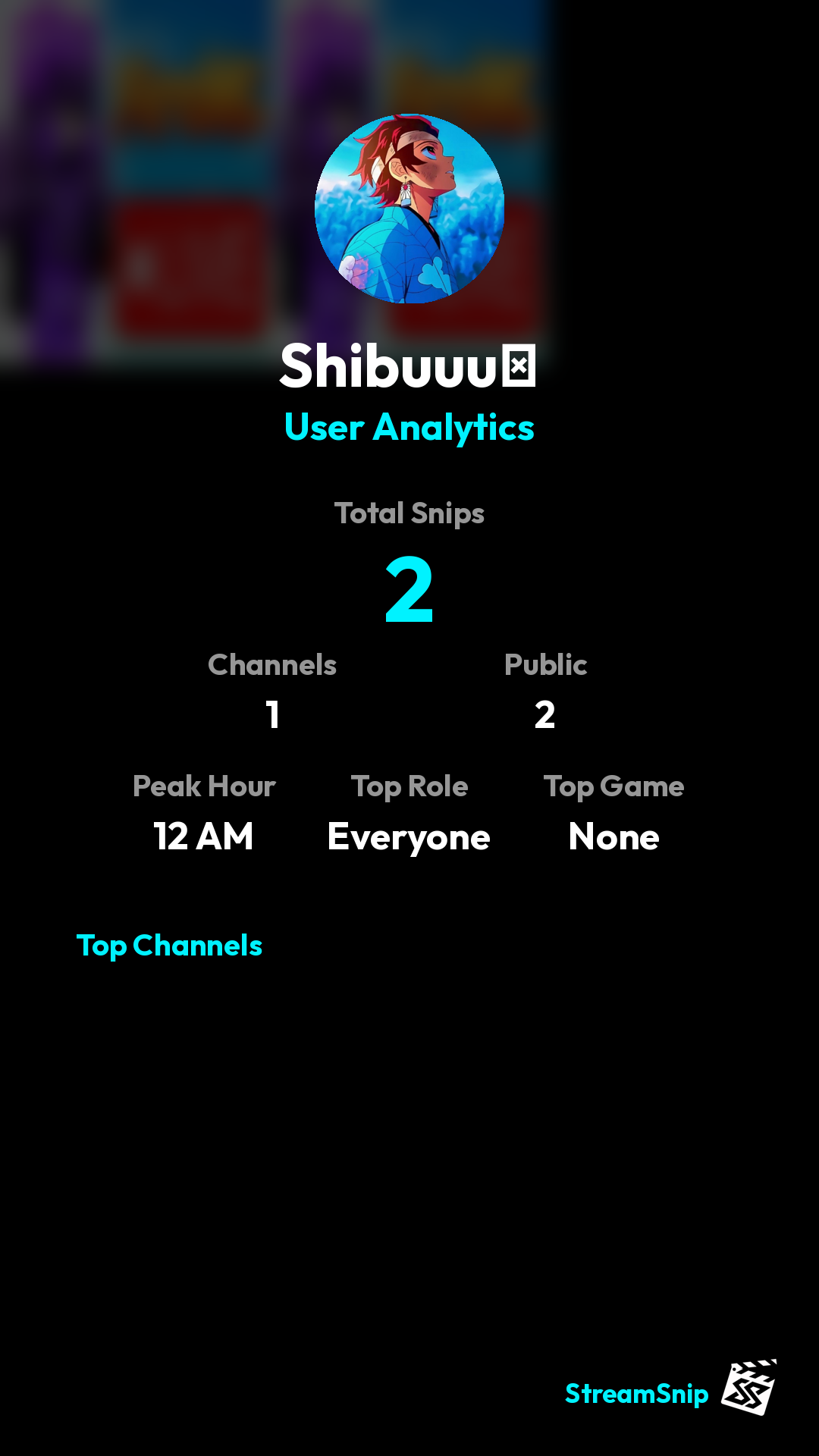 Stats Share Card