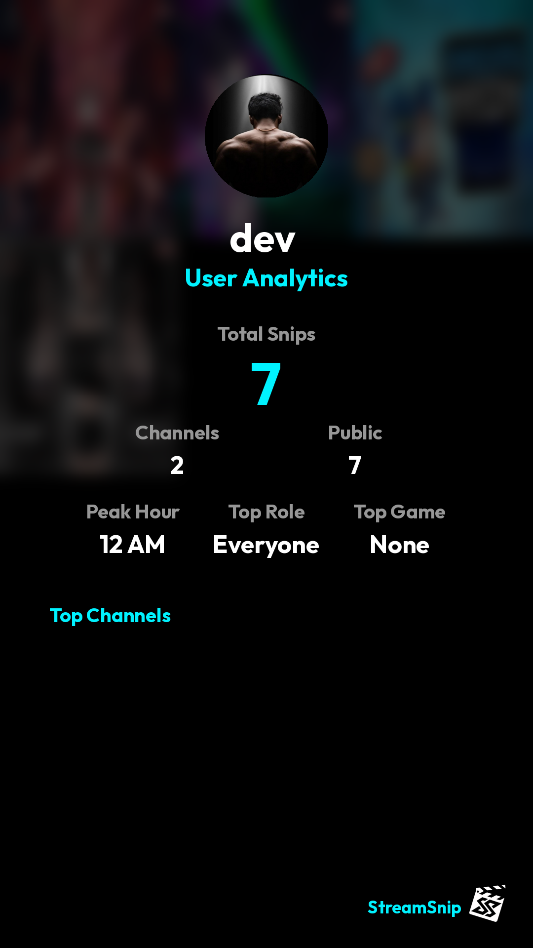 Stats Share Card