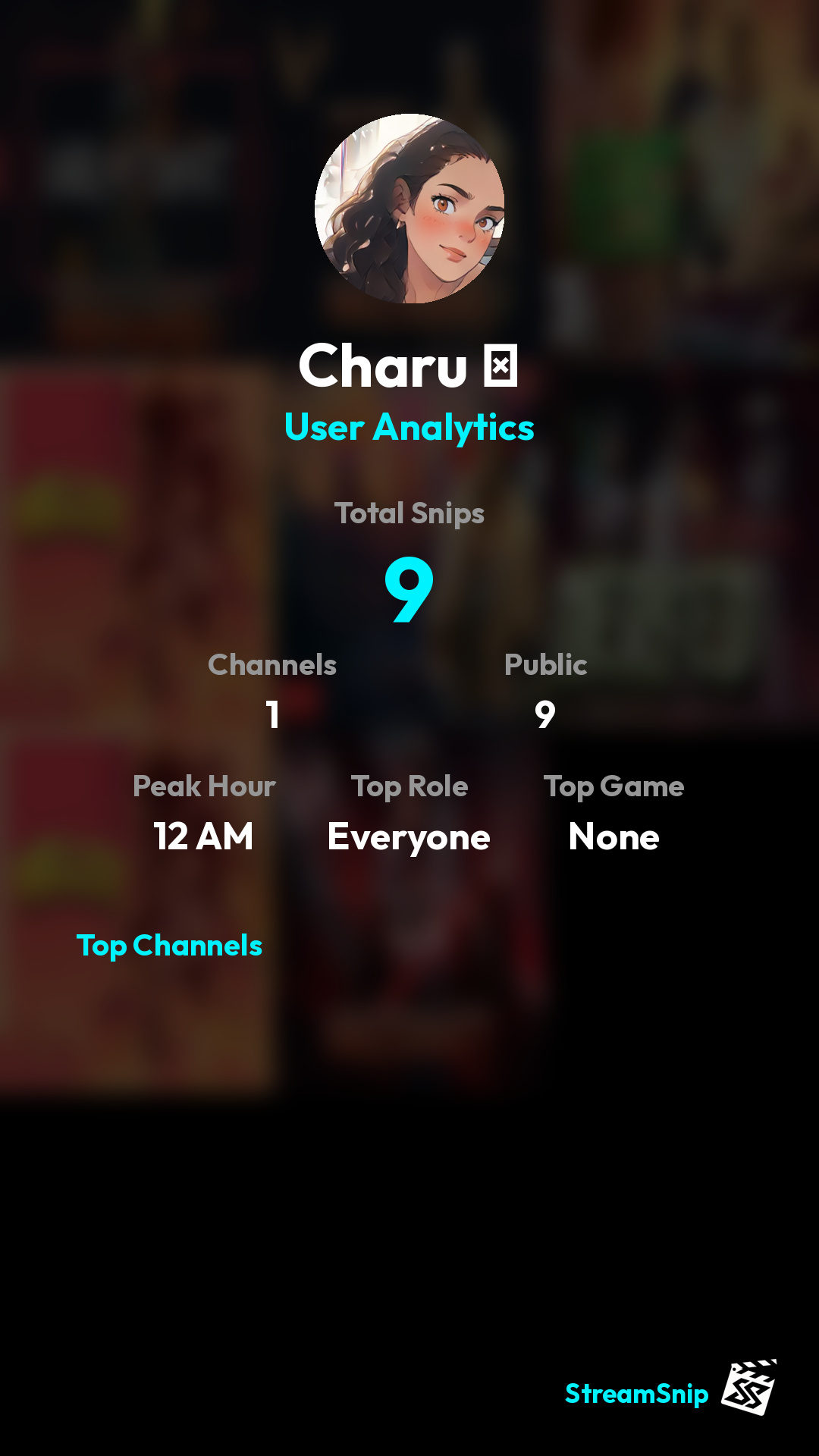 Stats Share Card