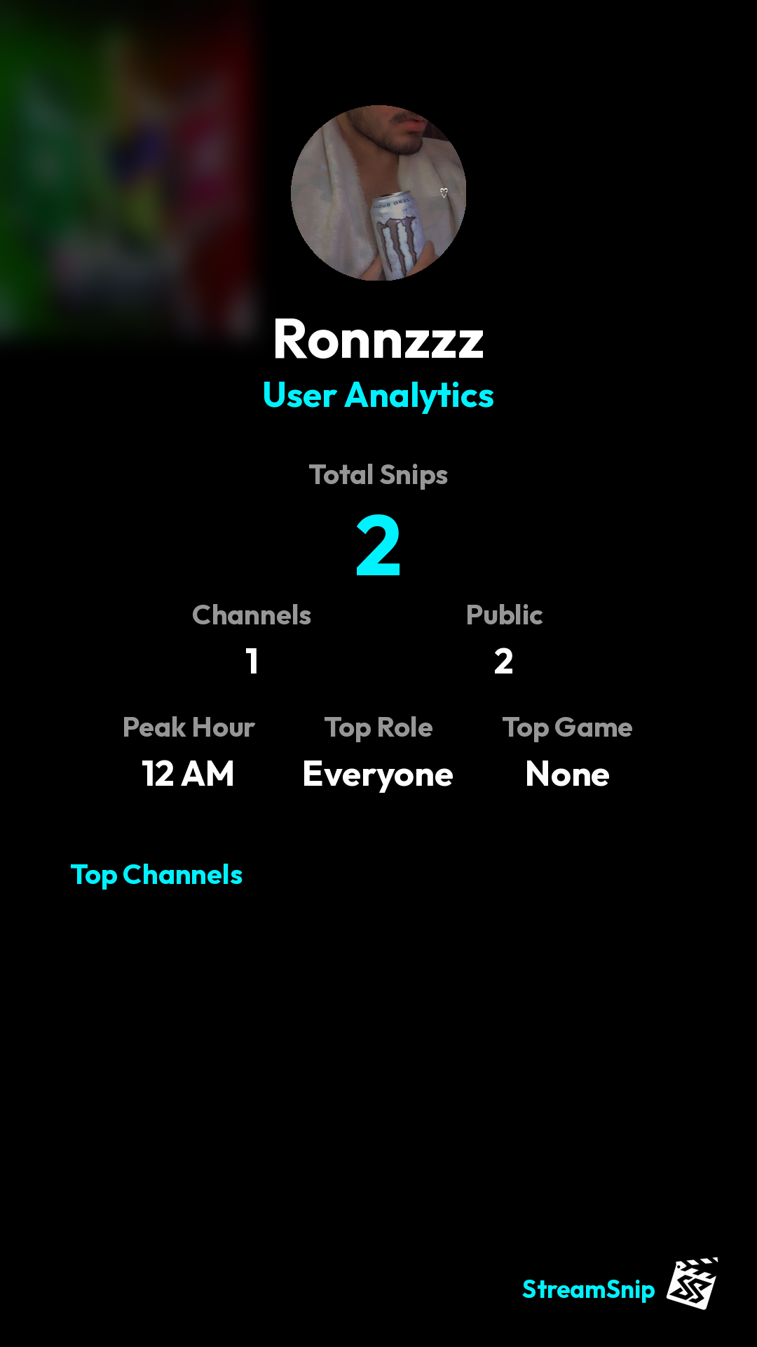 Stats Share Card