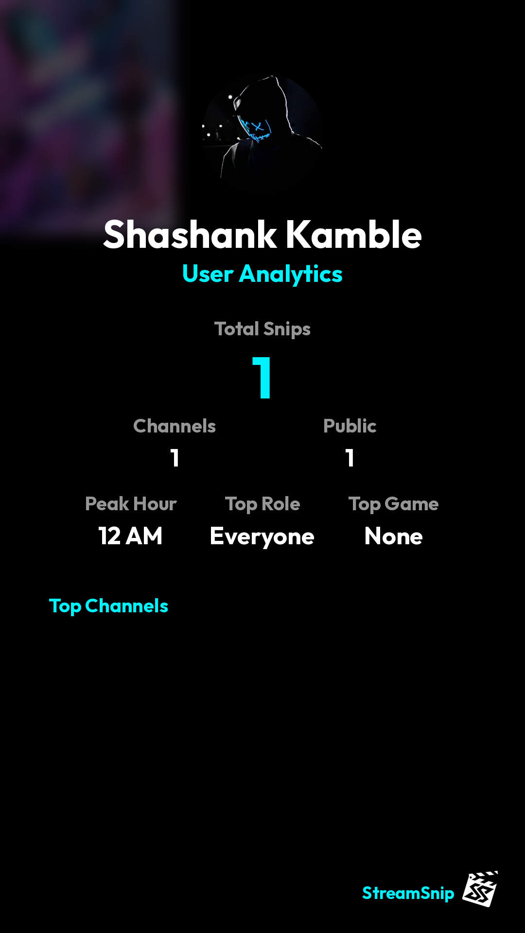 Stats Share Card