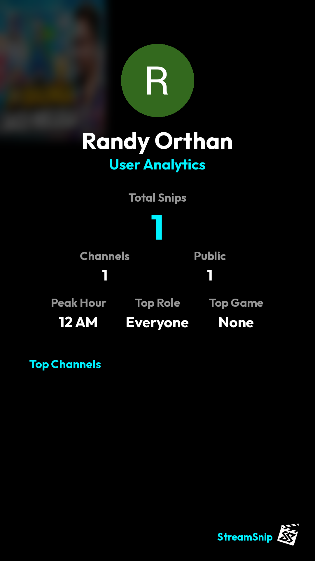 Stats Share Card