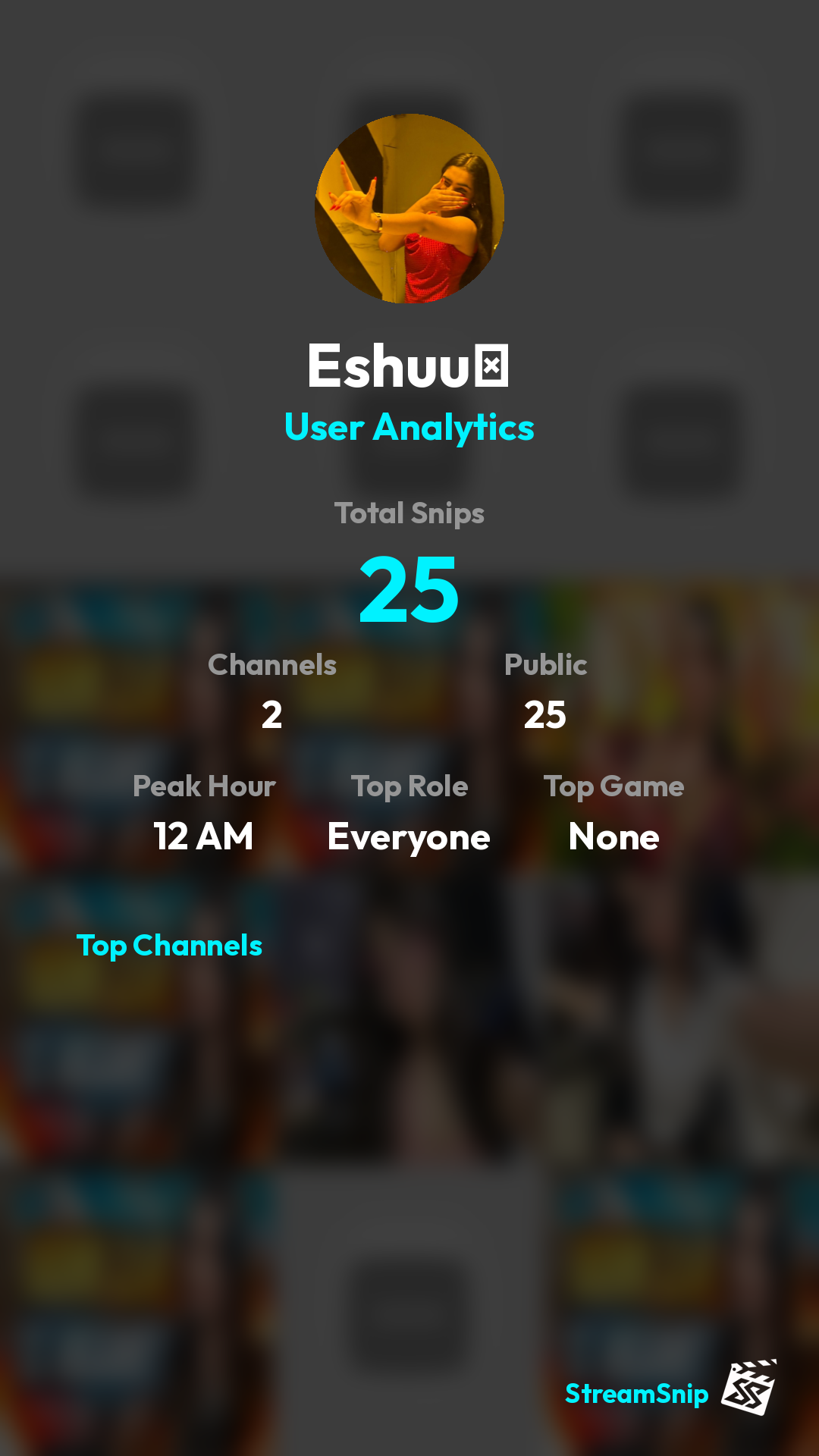 Stats Share Card