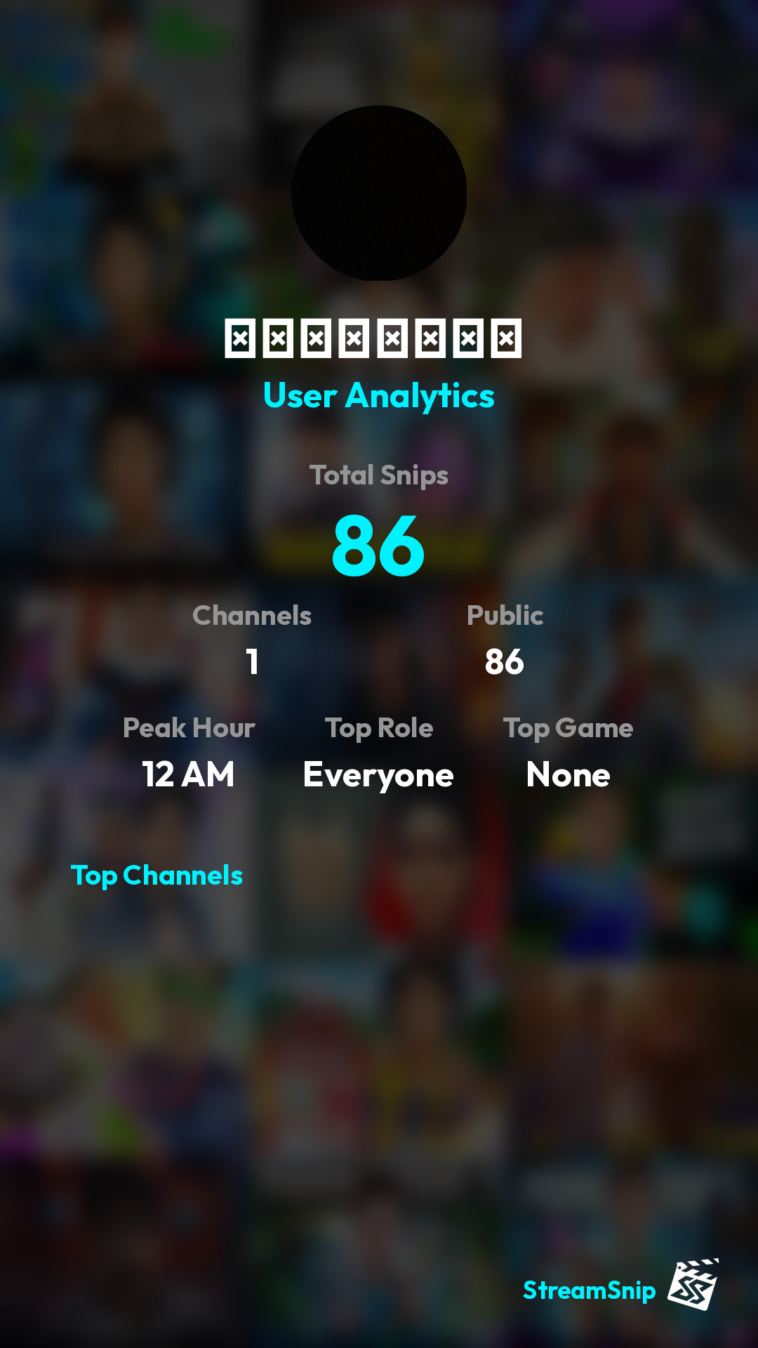 Stats Share Card