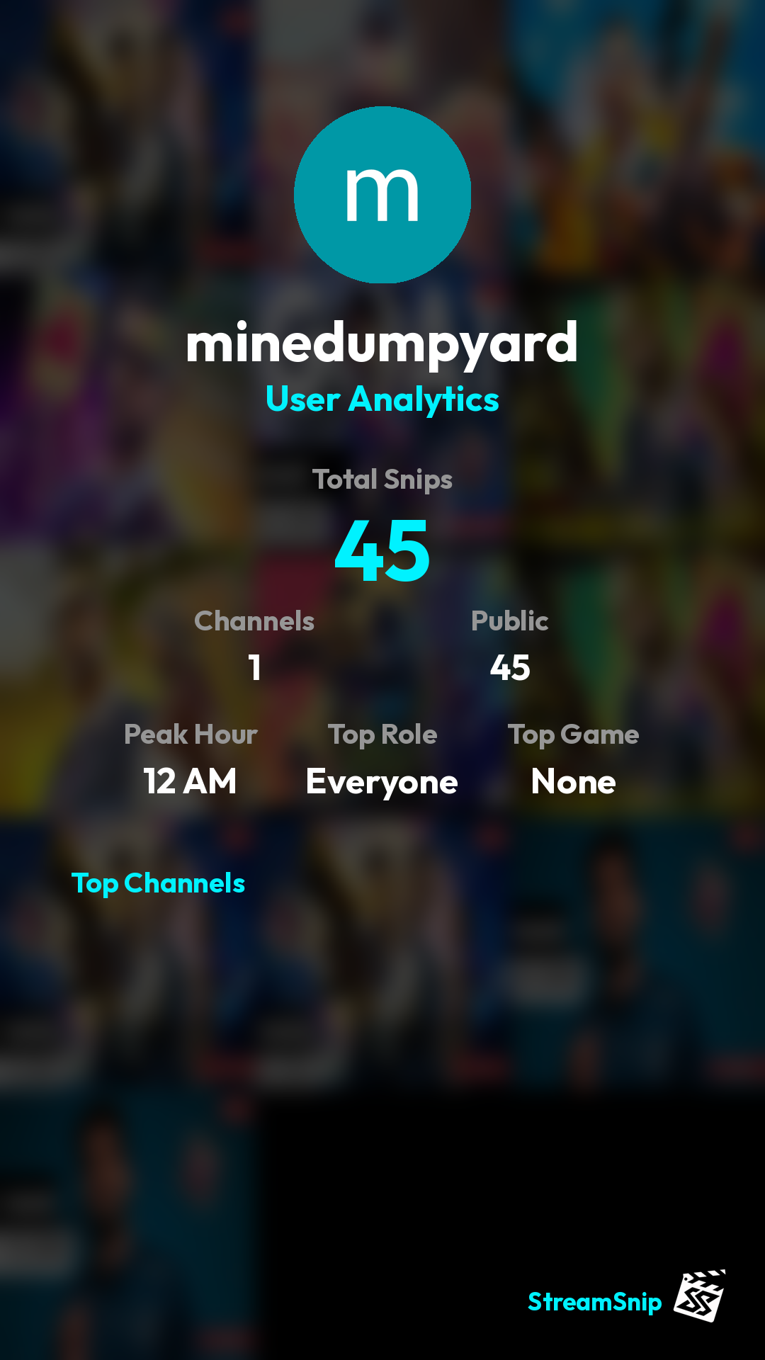 Stats Share Card