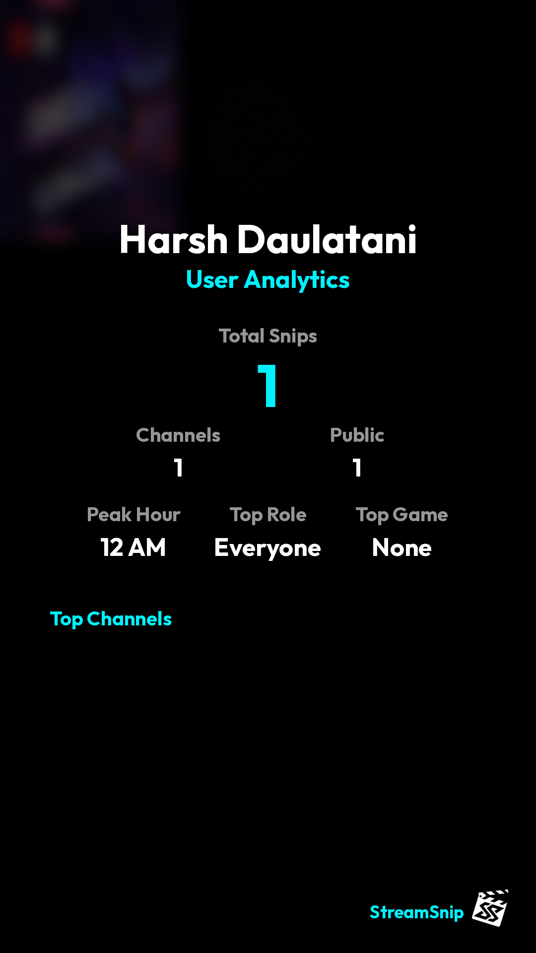 Stats Share Card