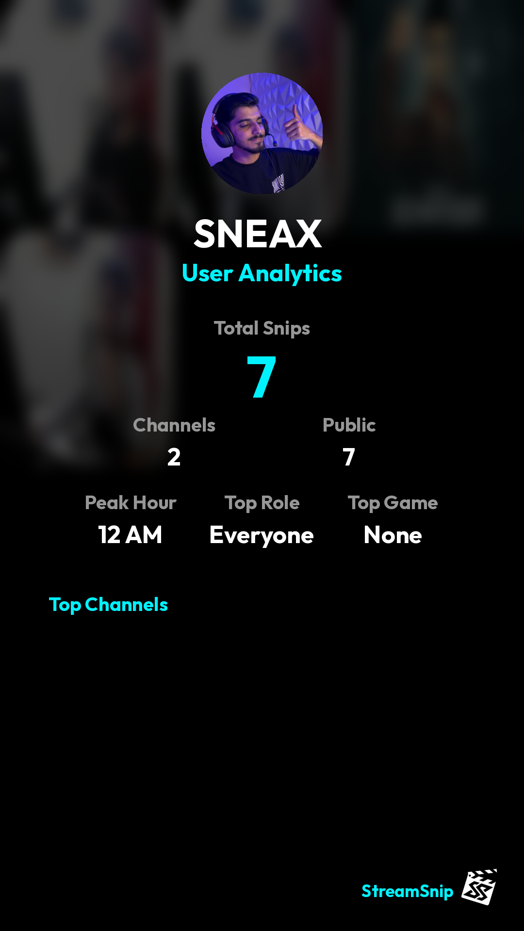 Stats Share Card