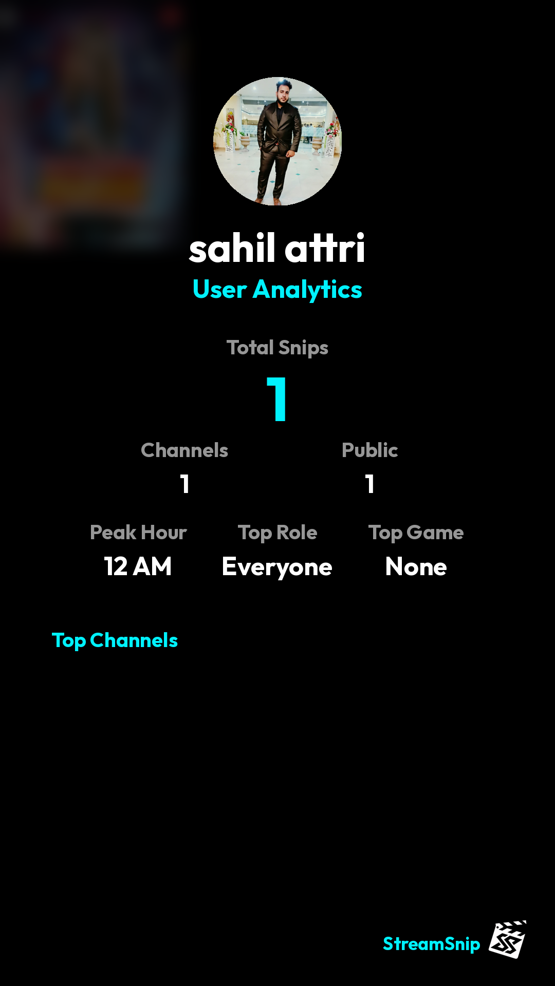 Stats Share Card