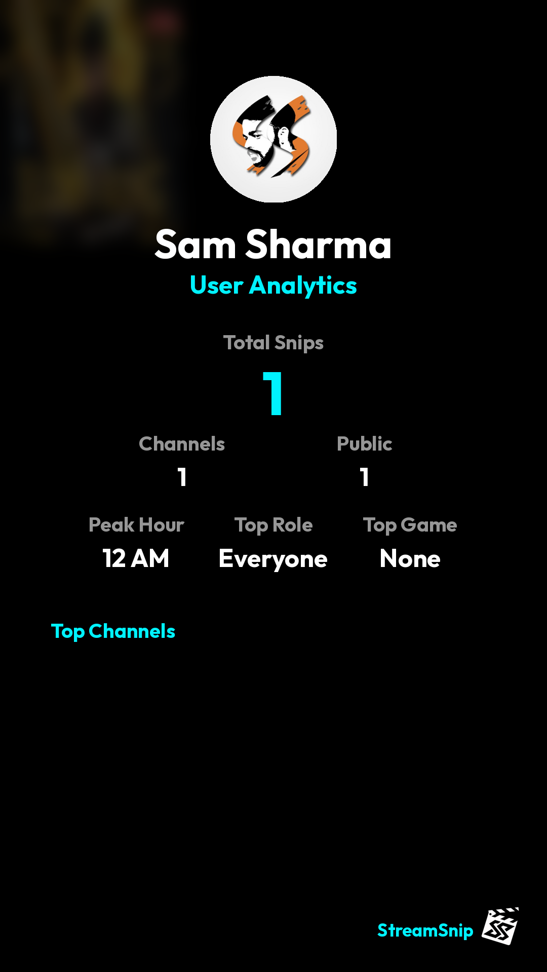 Stats Share Card