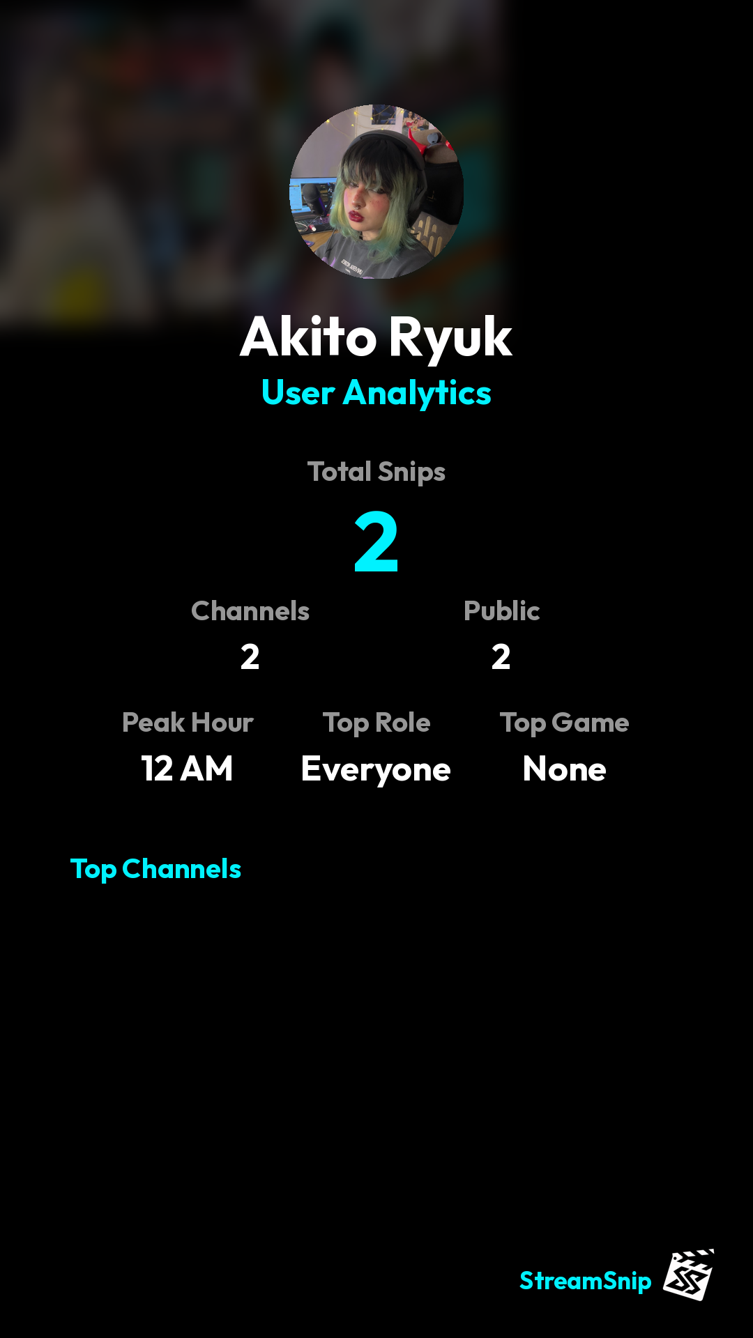 Stats Share Card