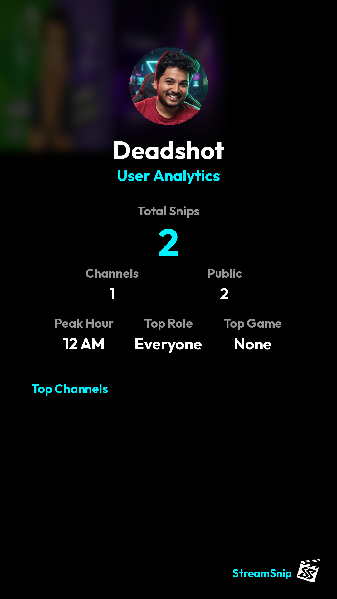 Stats Share Card