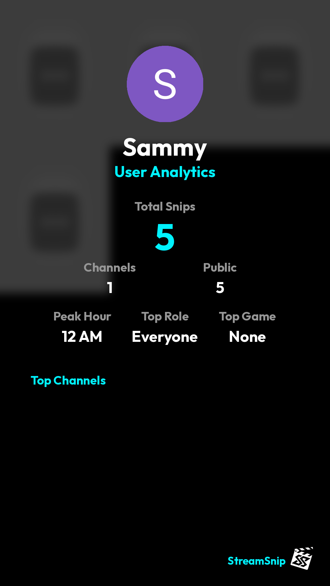 Stats Share Card