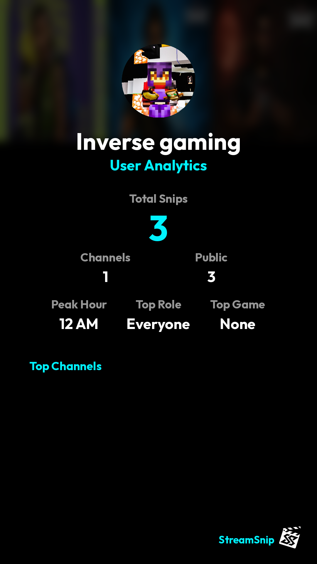 Stats Share Card