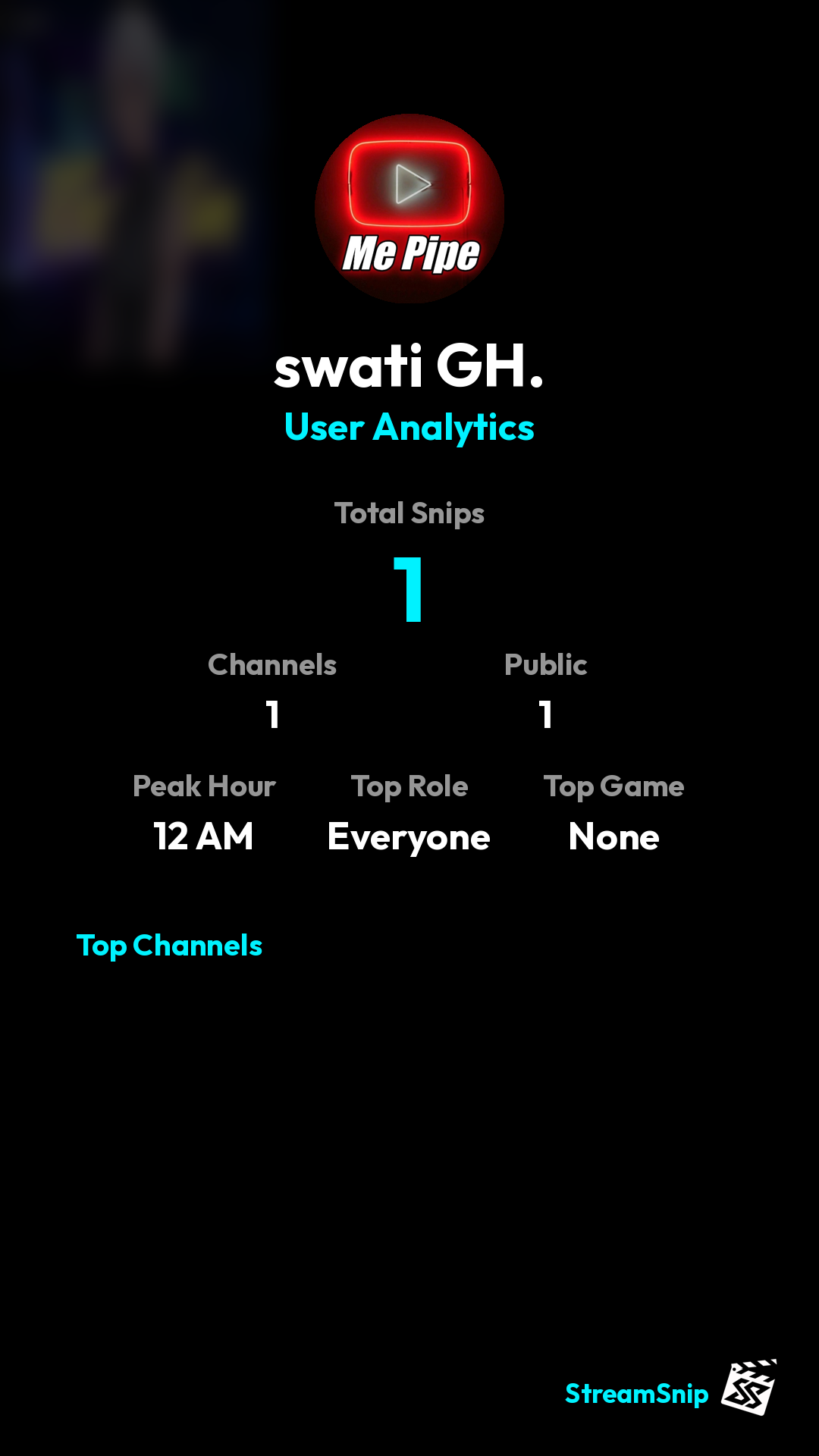 Stats Share Card