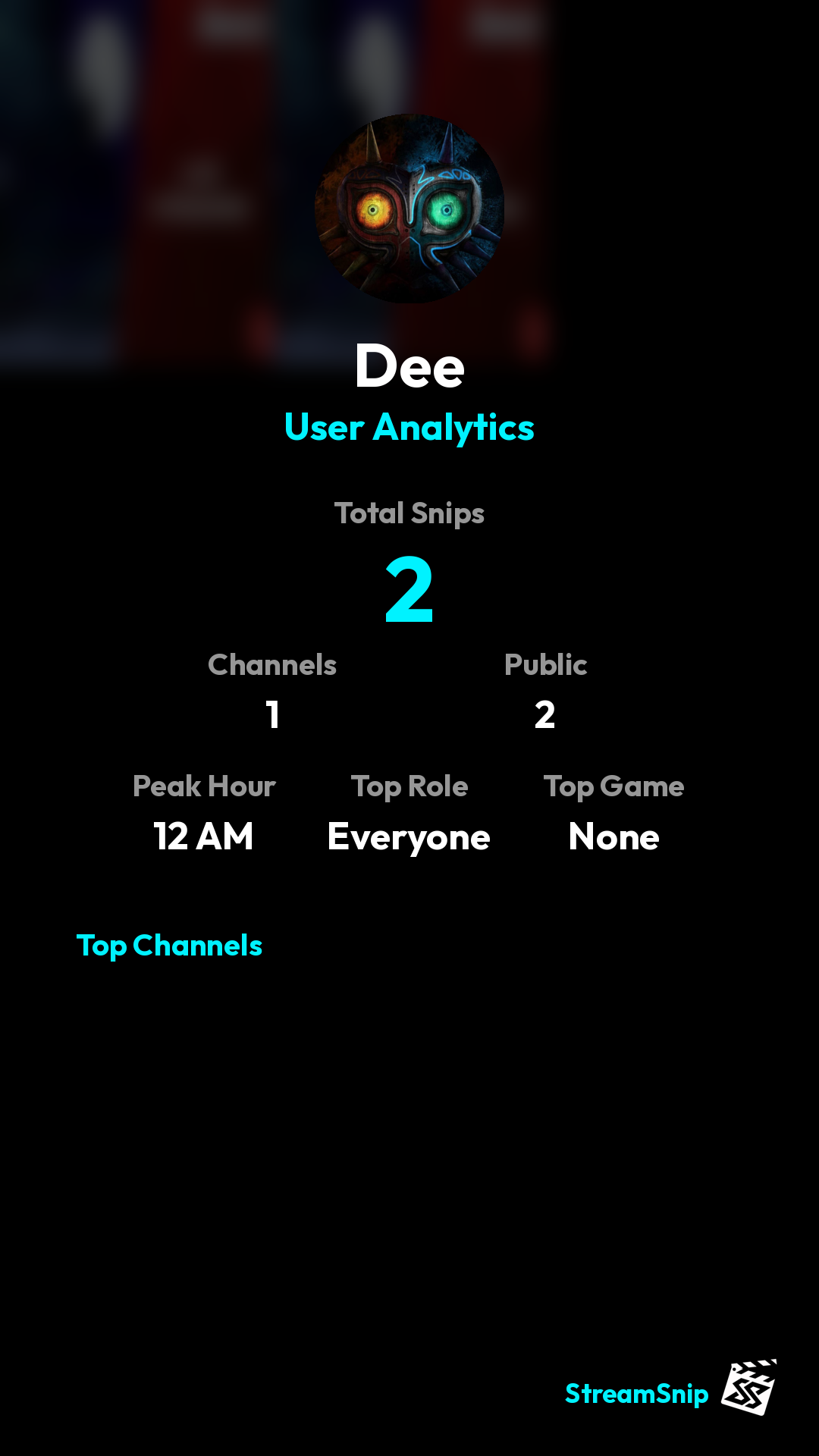 Stats Share Card