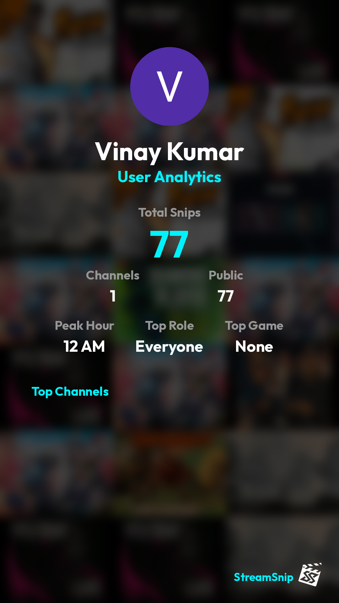 Stats Share Card