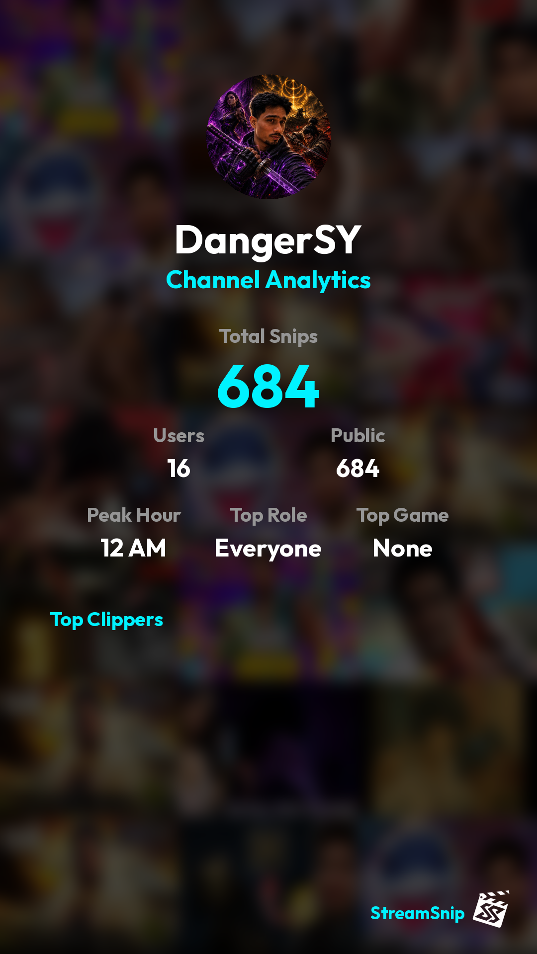 Stats Share Card