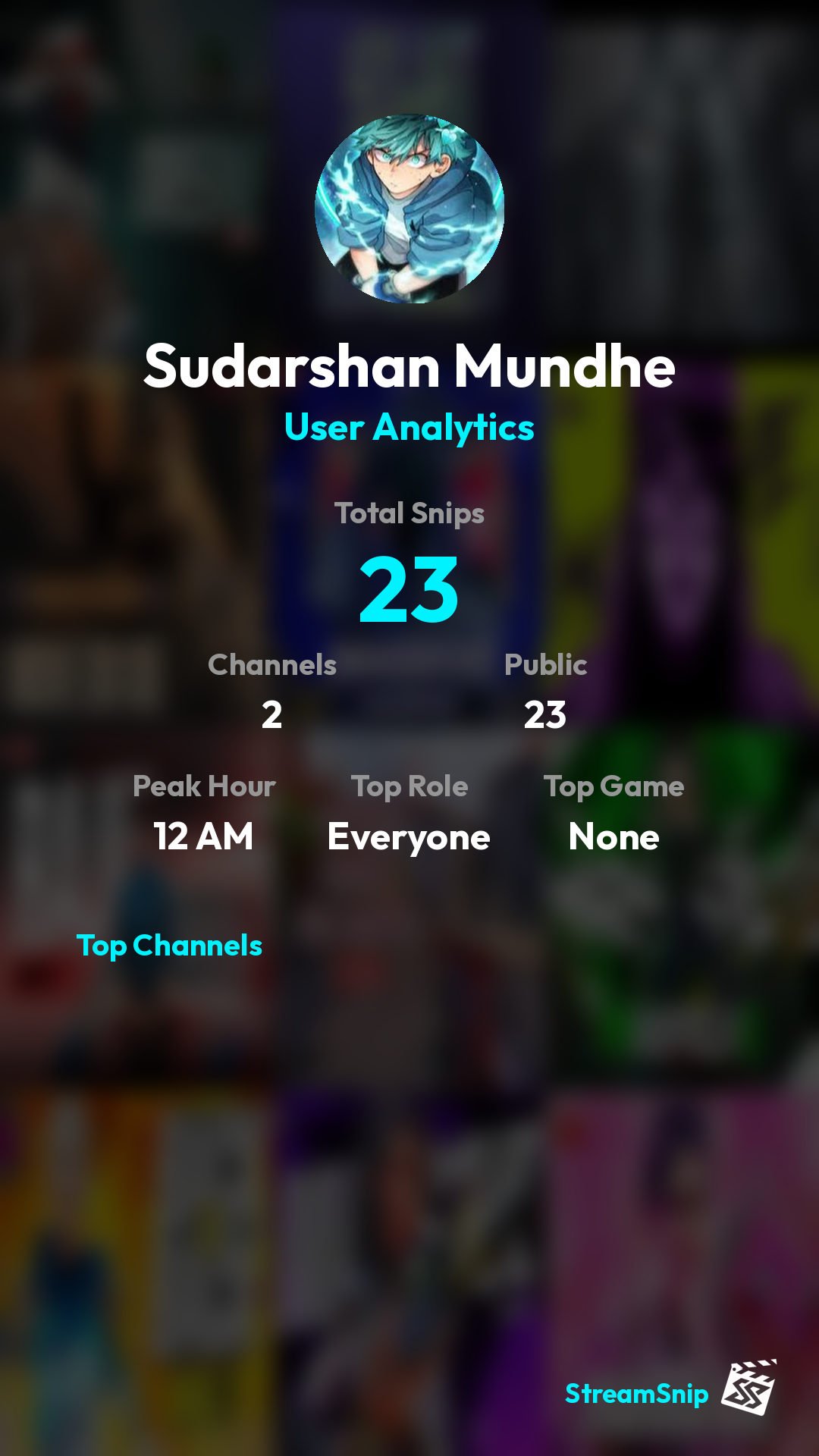 Stats Share Card