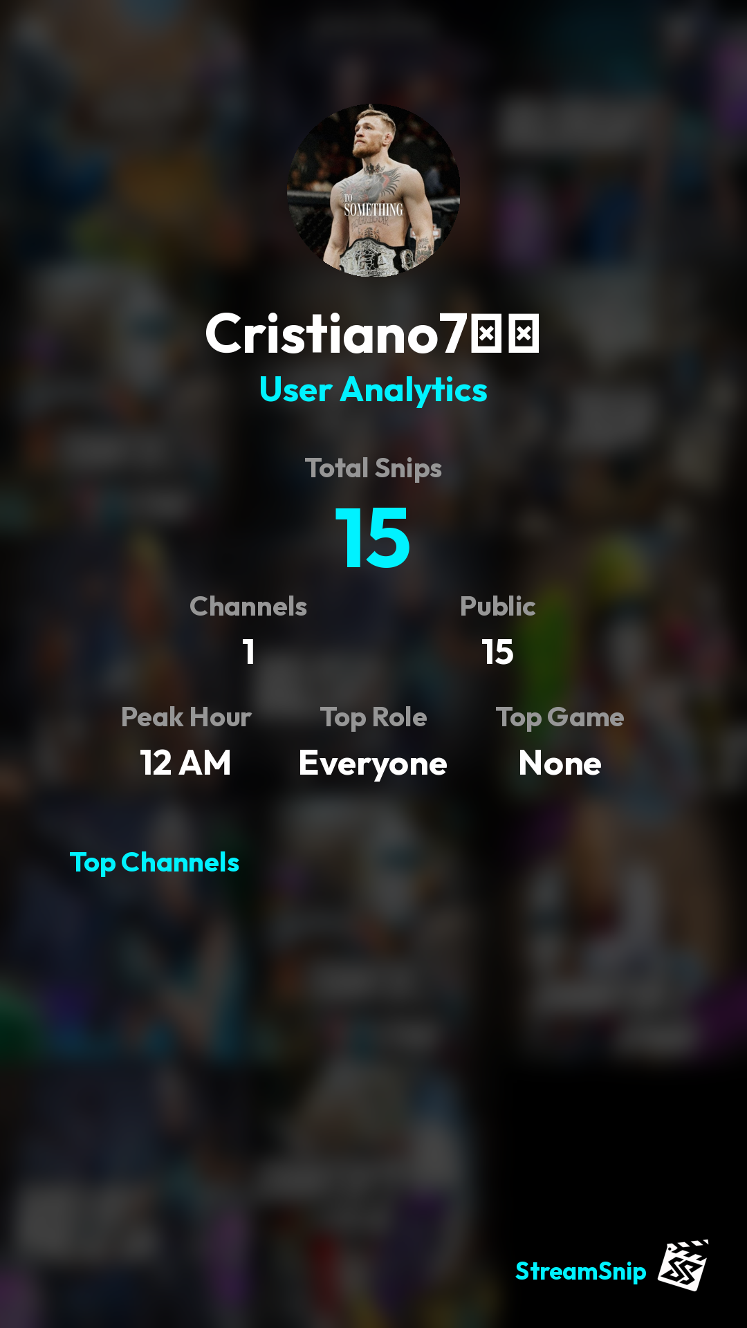 Stats Share Card