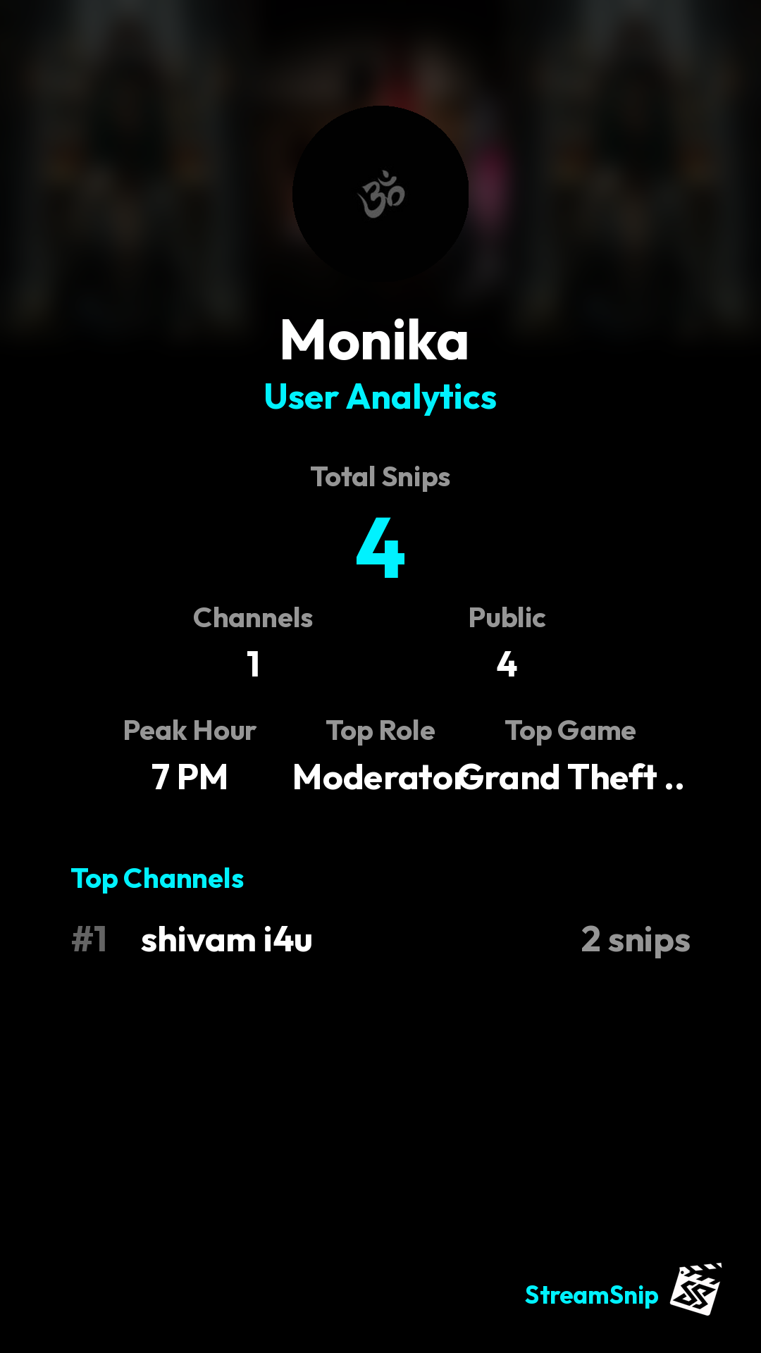 Stats Share Card