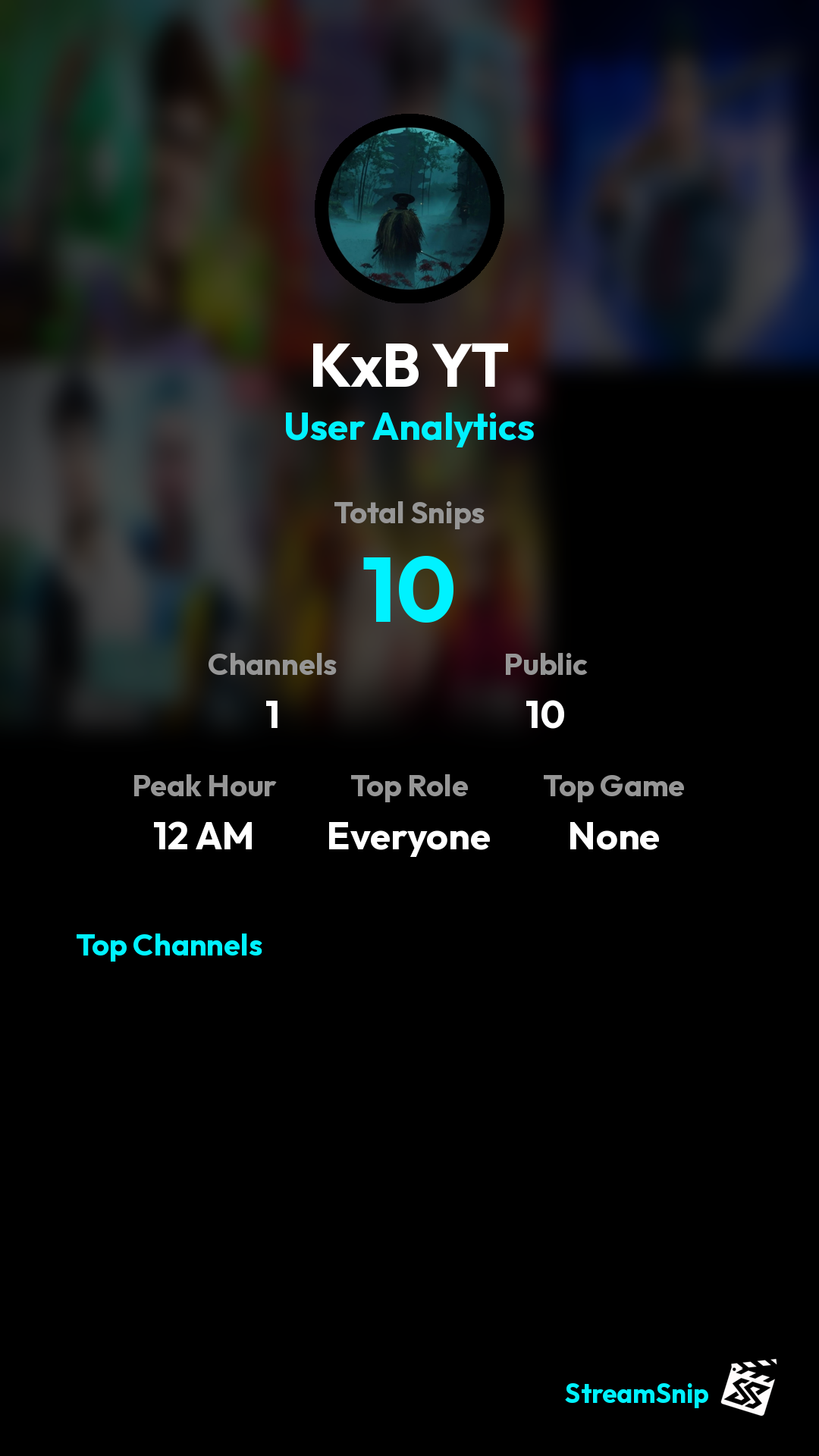 Stats Share Card