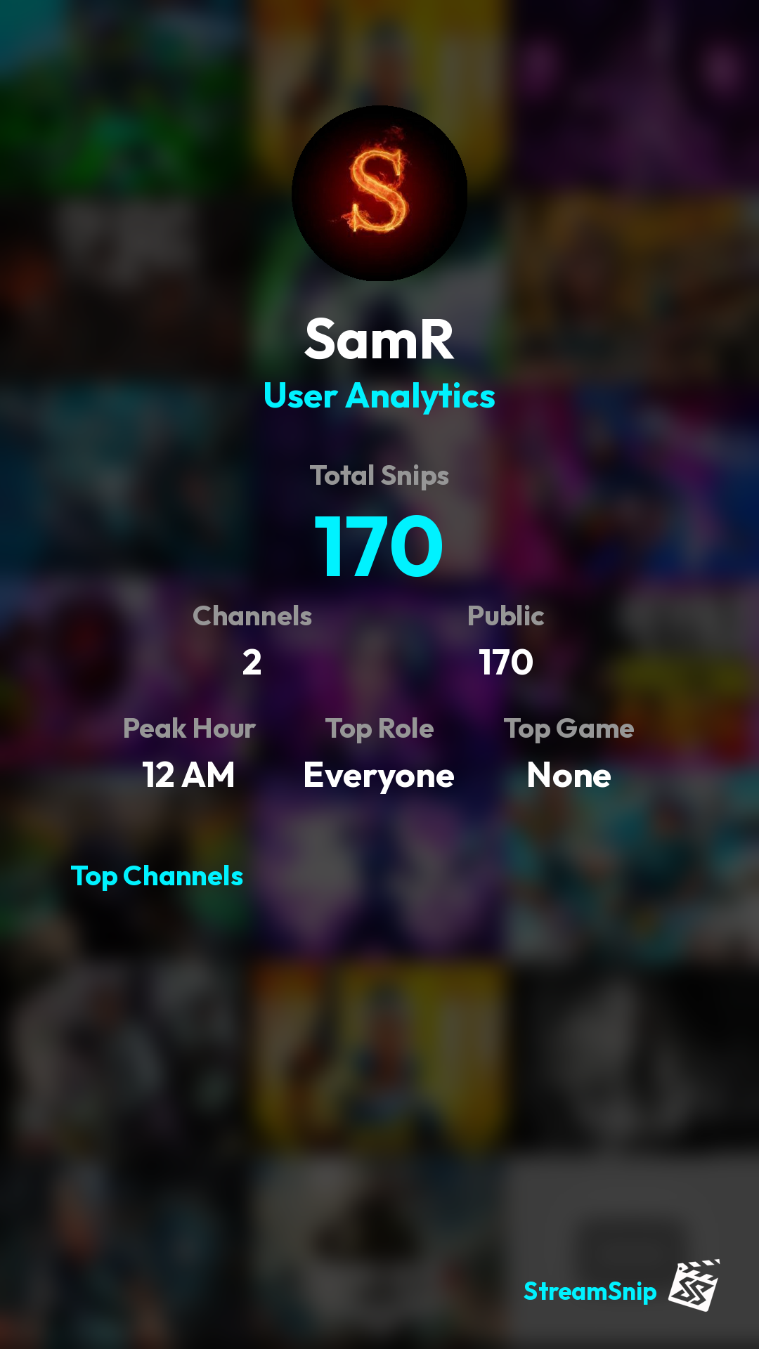 Stats Share Card