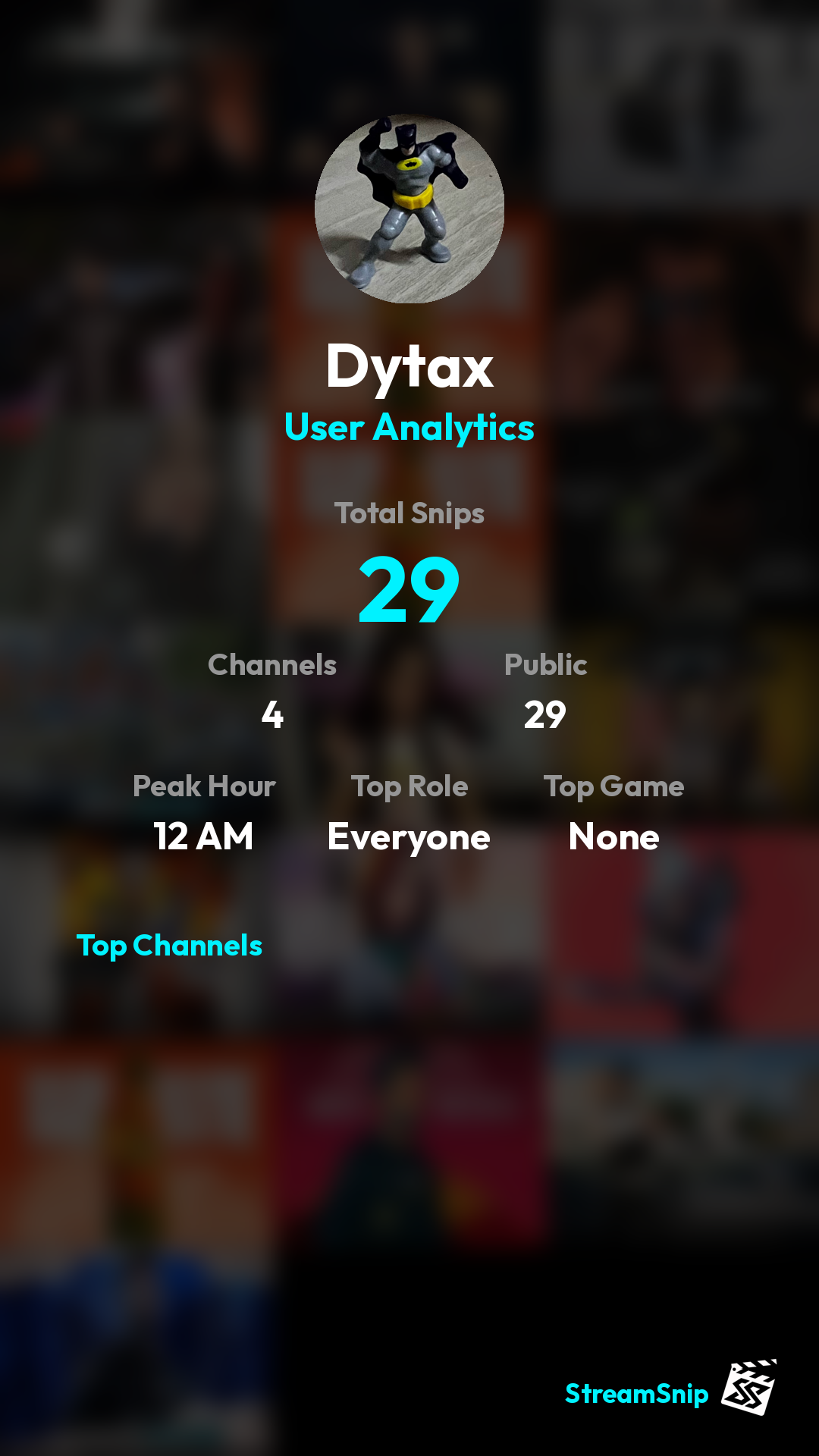 Stats Share Card