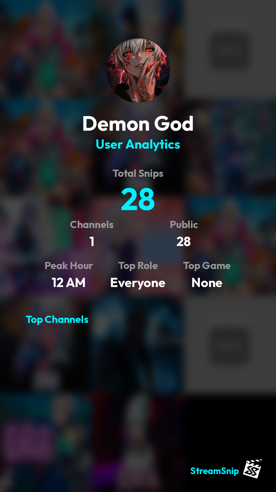 Stats Share Card