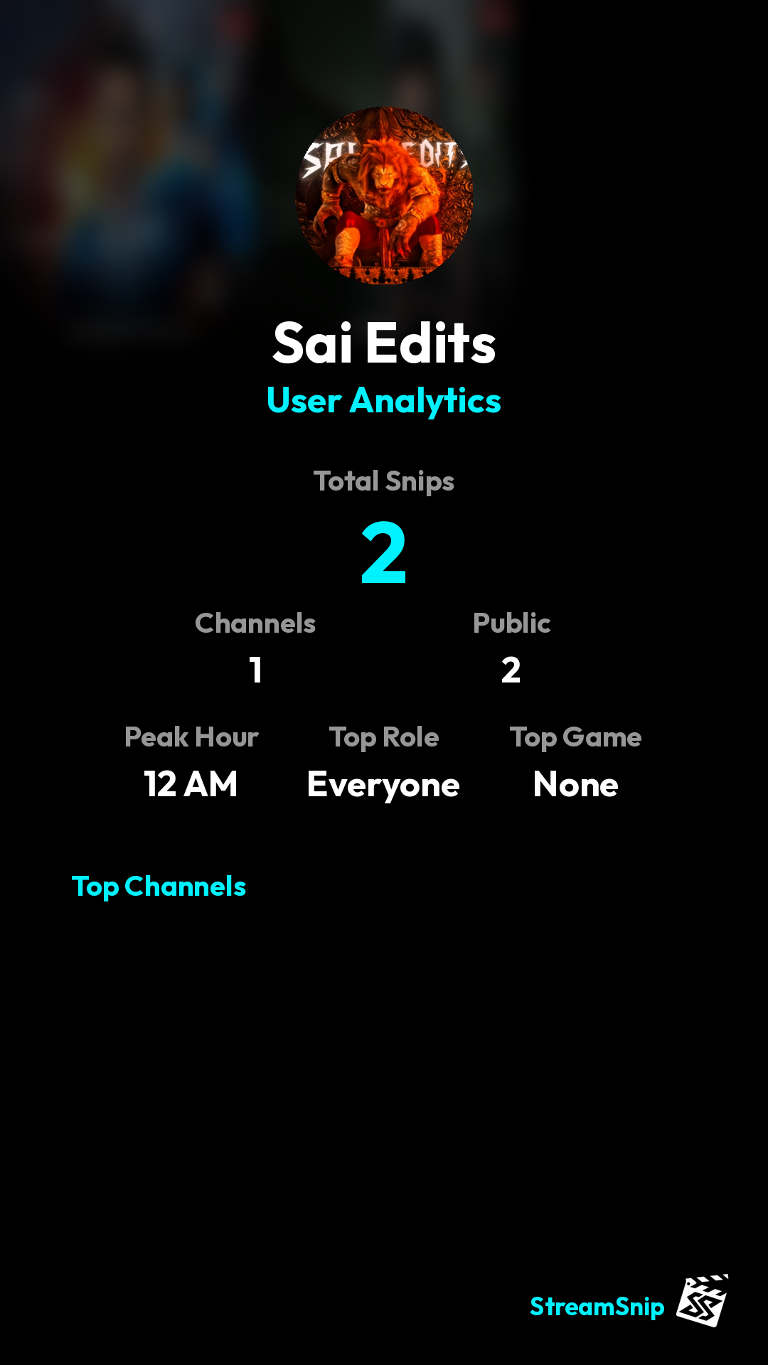 Stats Share Card