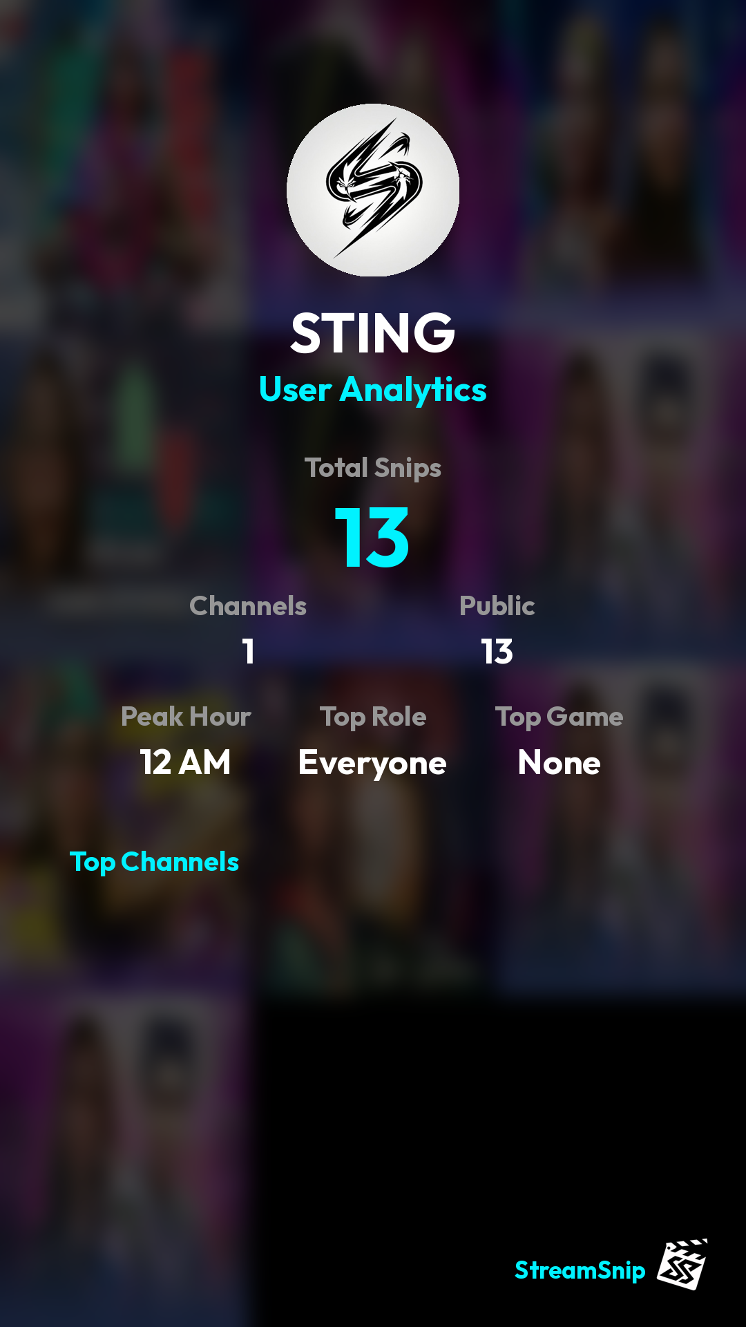 Stats Share Card