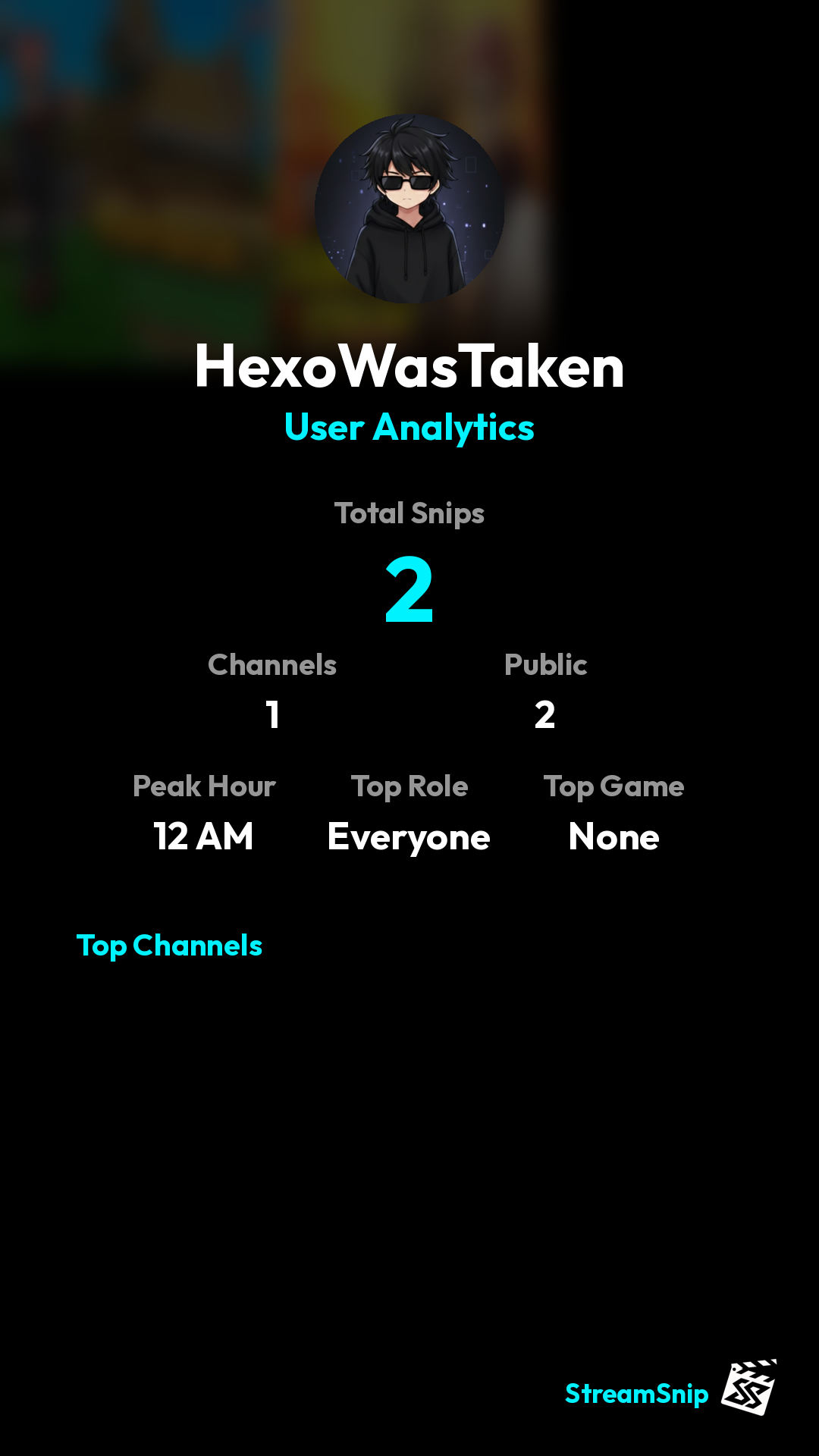 Stats Share Card