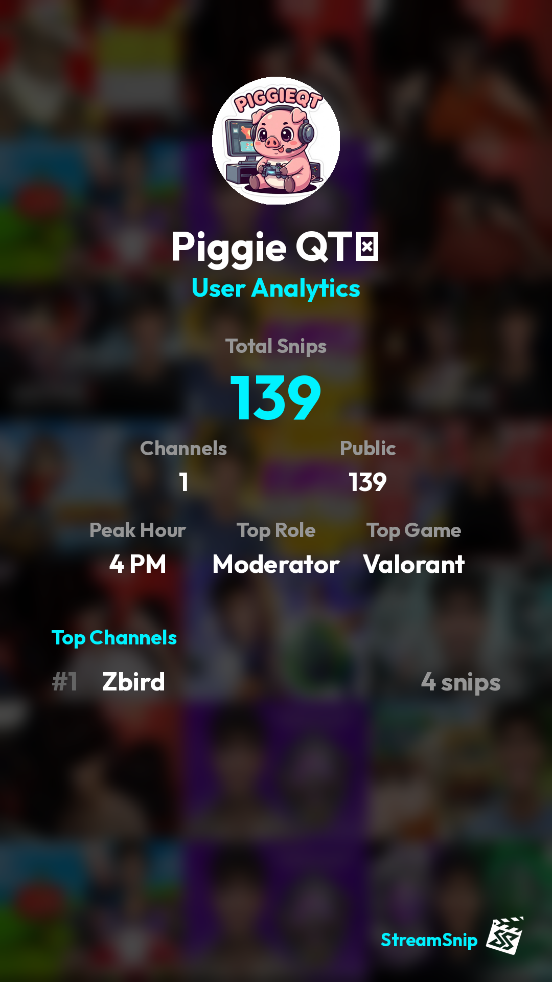 Stats Share Card