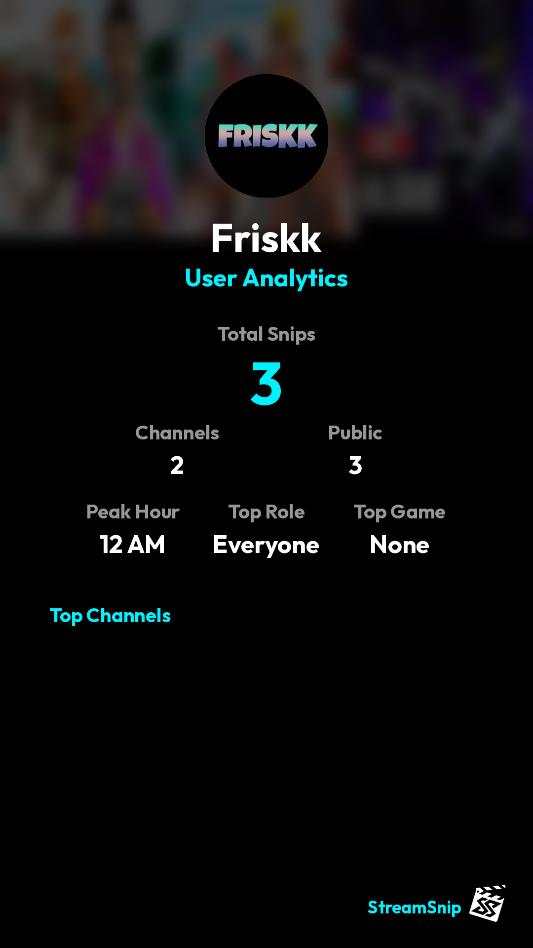 Stats Share Card