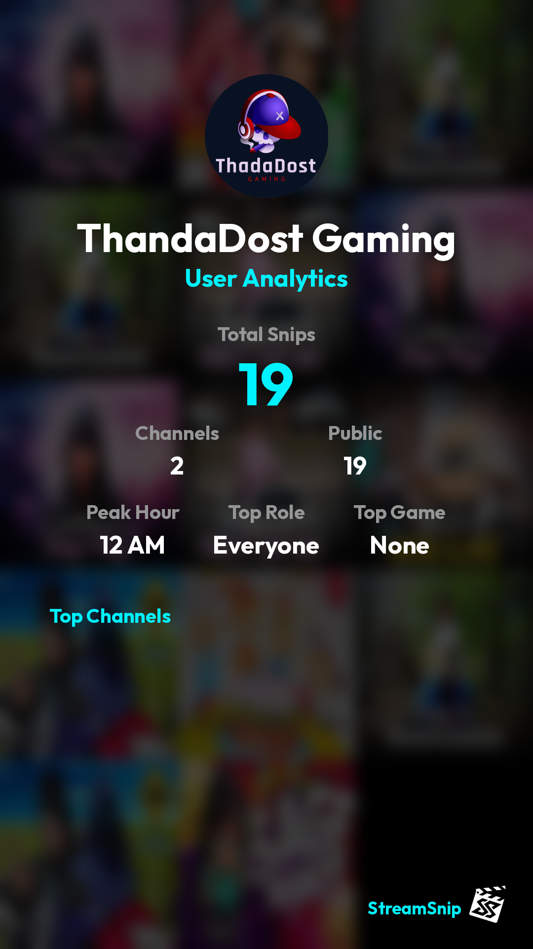 Stats Share Card