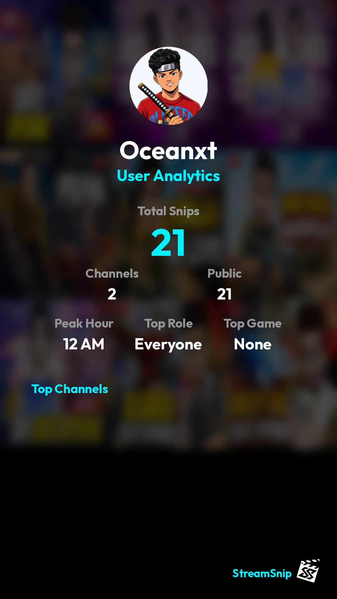 Stats Share Card