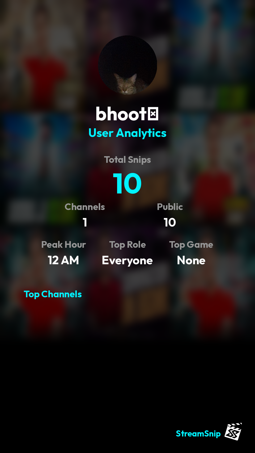 Stats Share Card