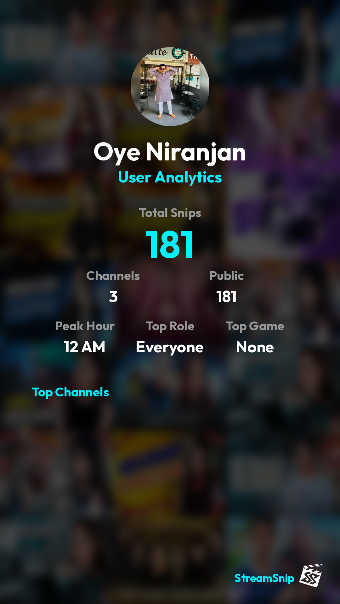 Stats Share Card