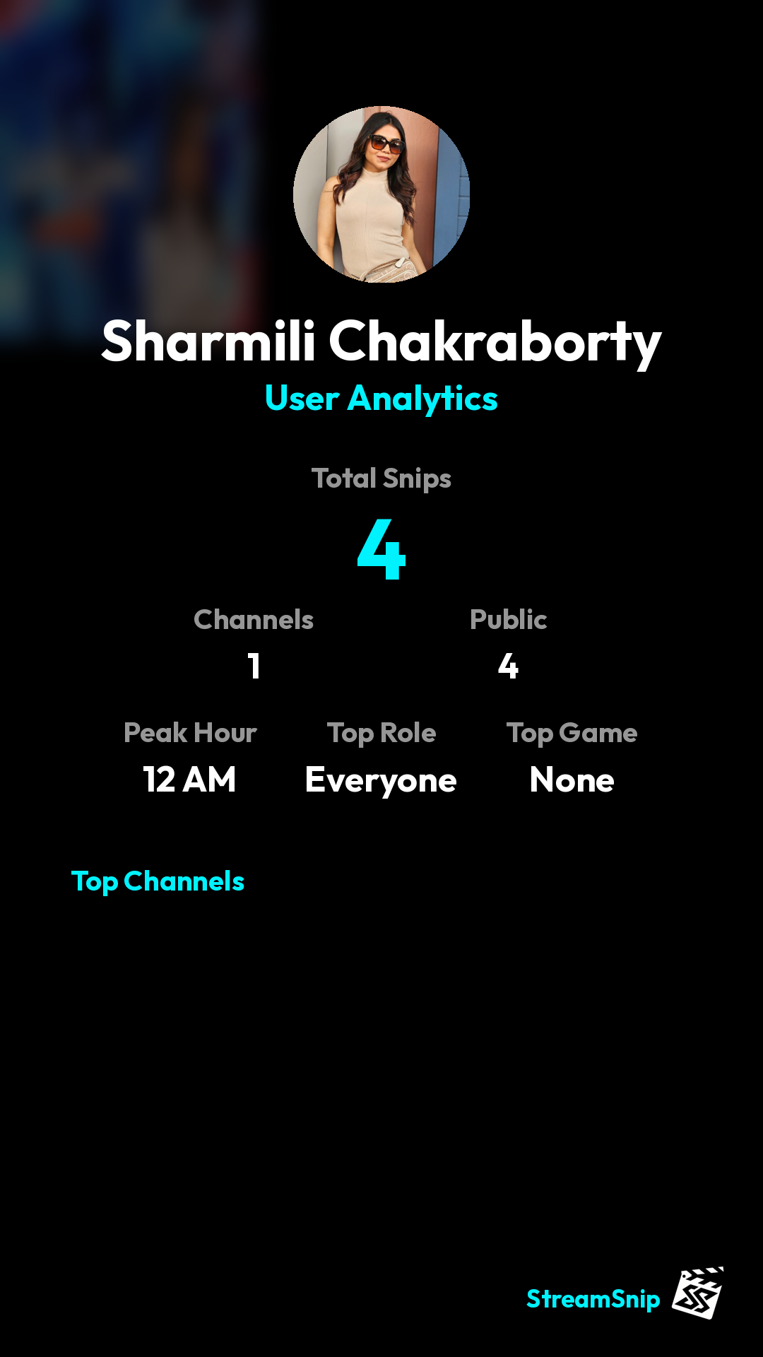 Stats Share Card