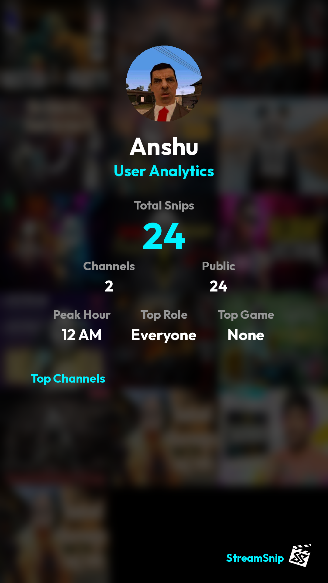 Stats Share Card