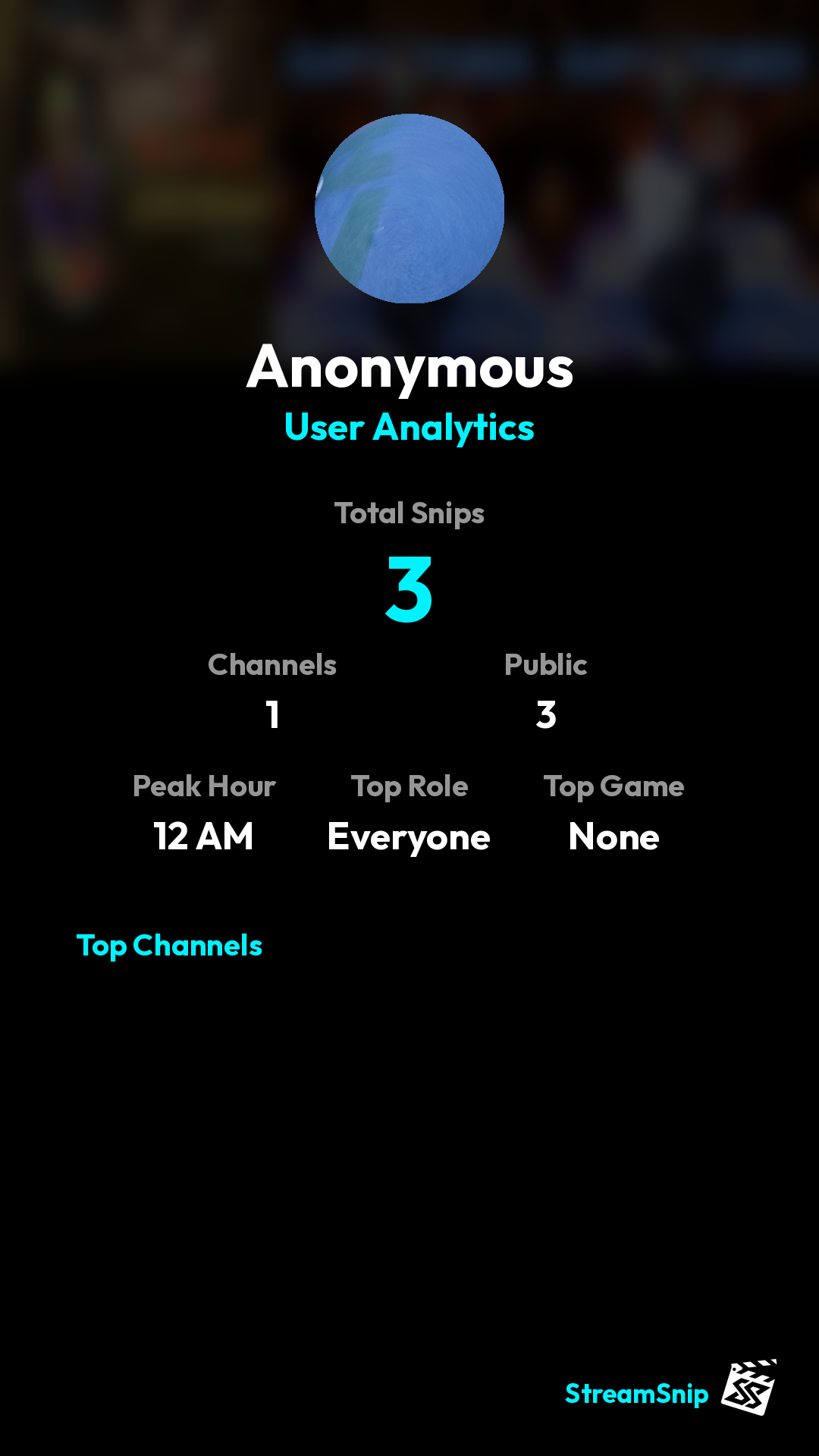 Stats Share Card
