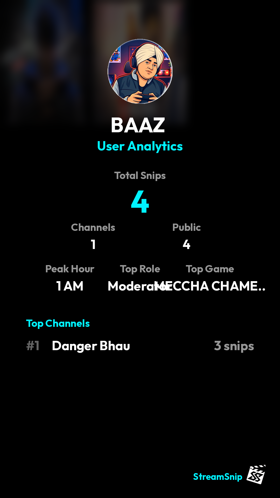 Stats Share Card