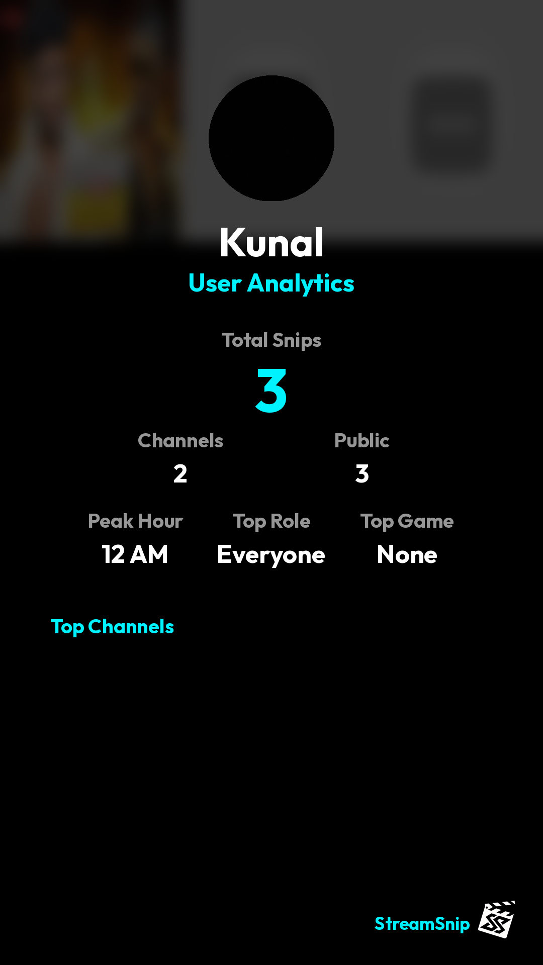 Stats Share Card