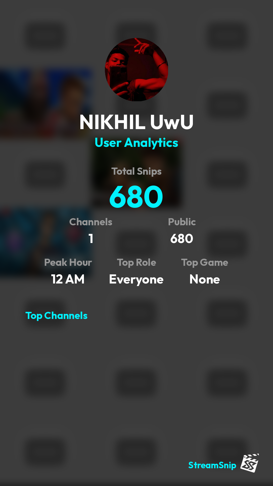 Stats Share Card