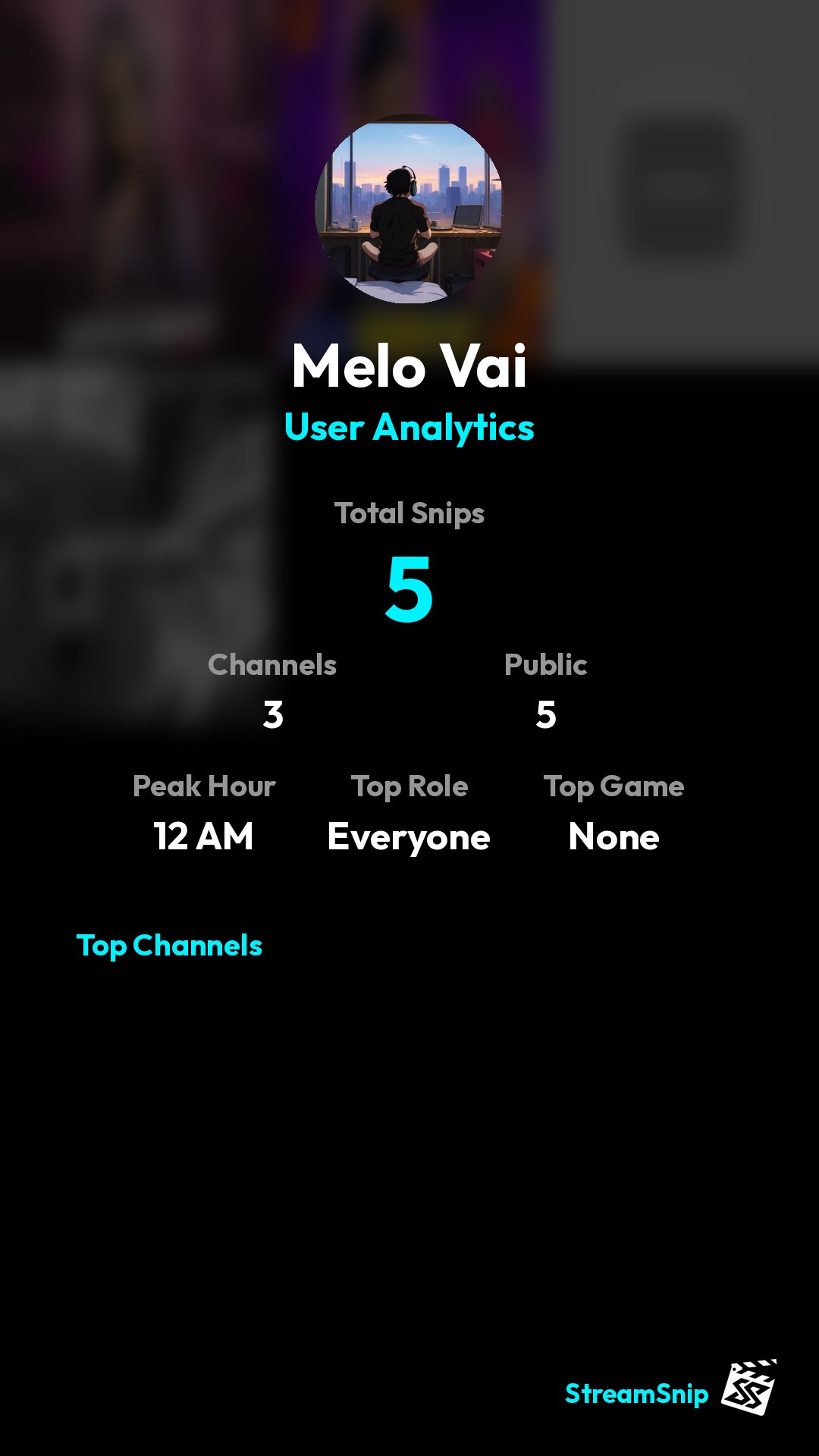 Stats Share Card