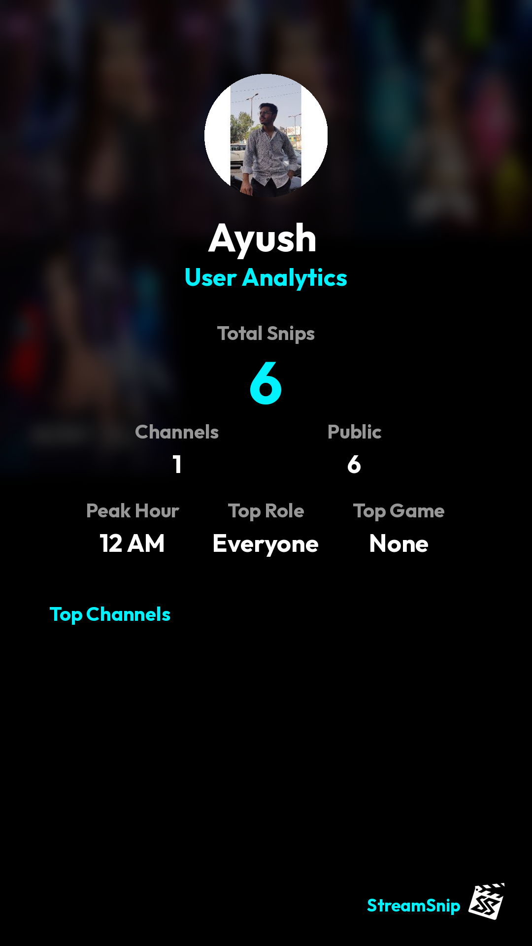 Stats Share Card