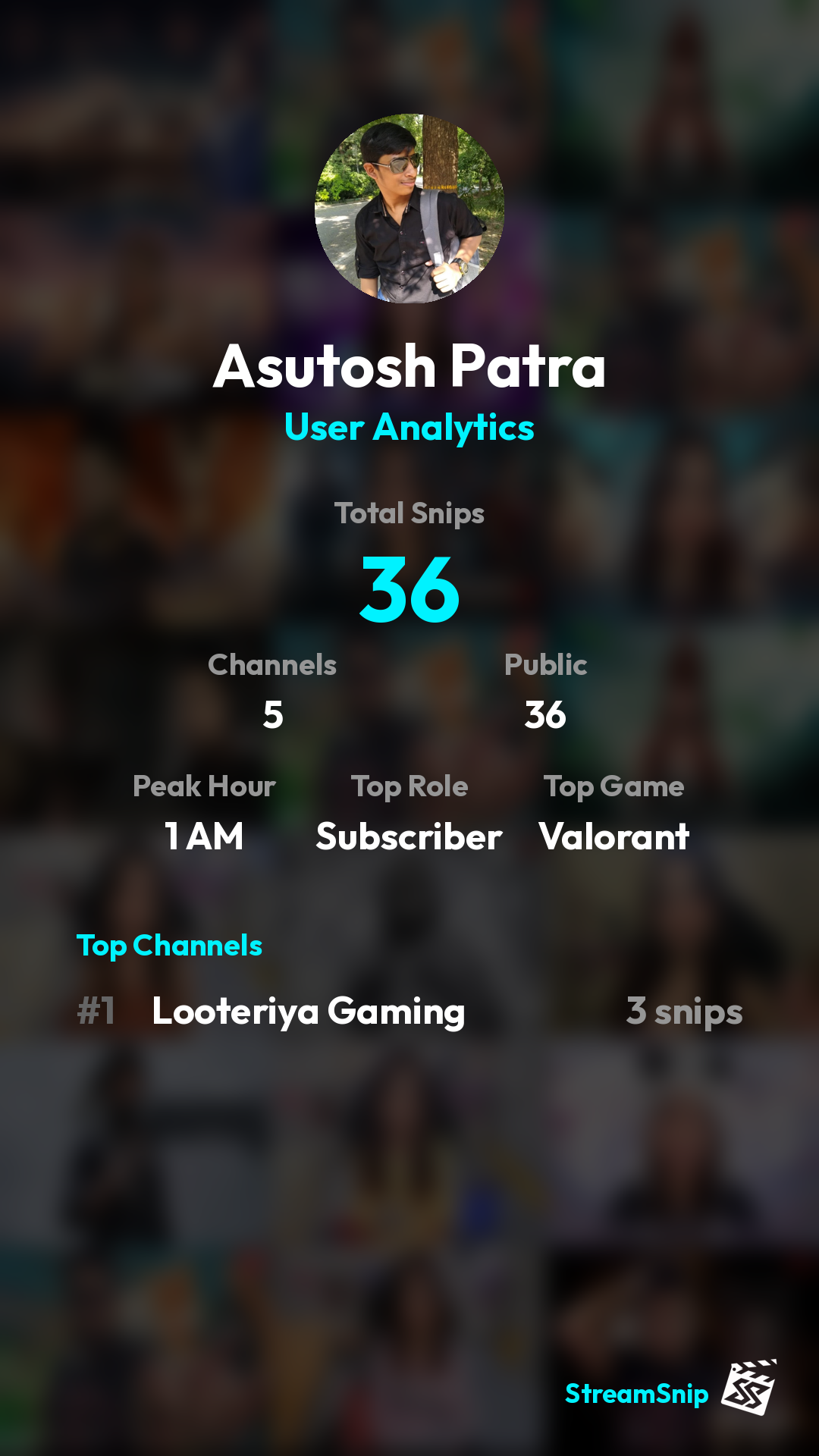Stats Share Card