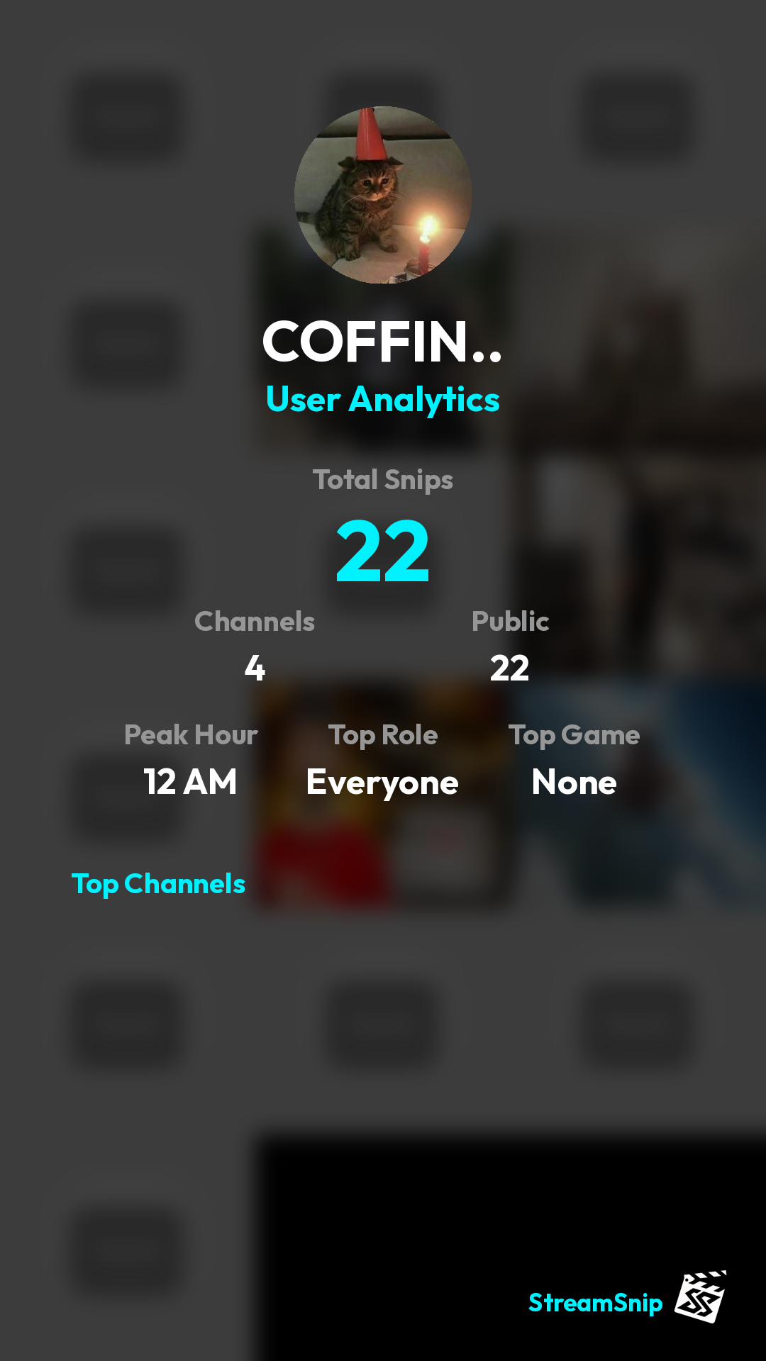 Stats Share Card