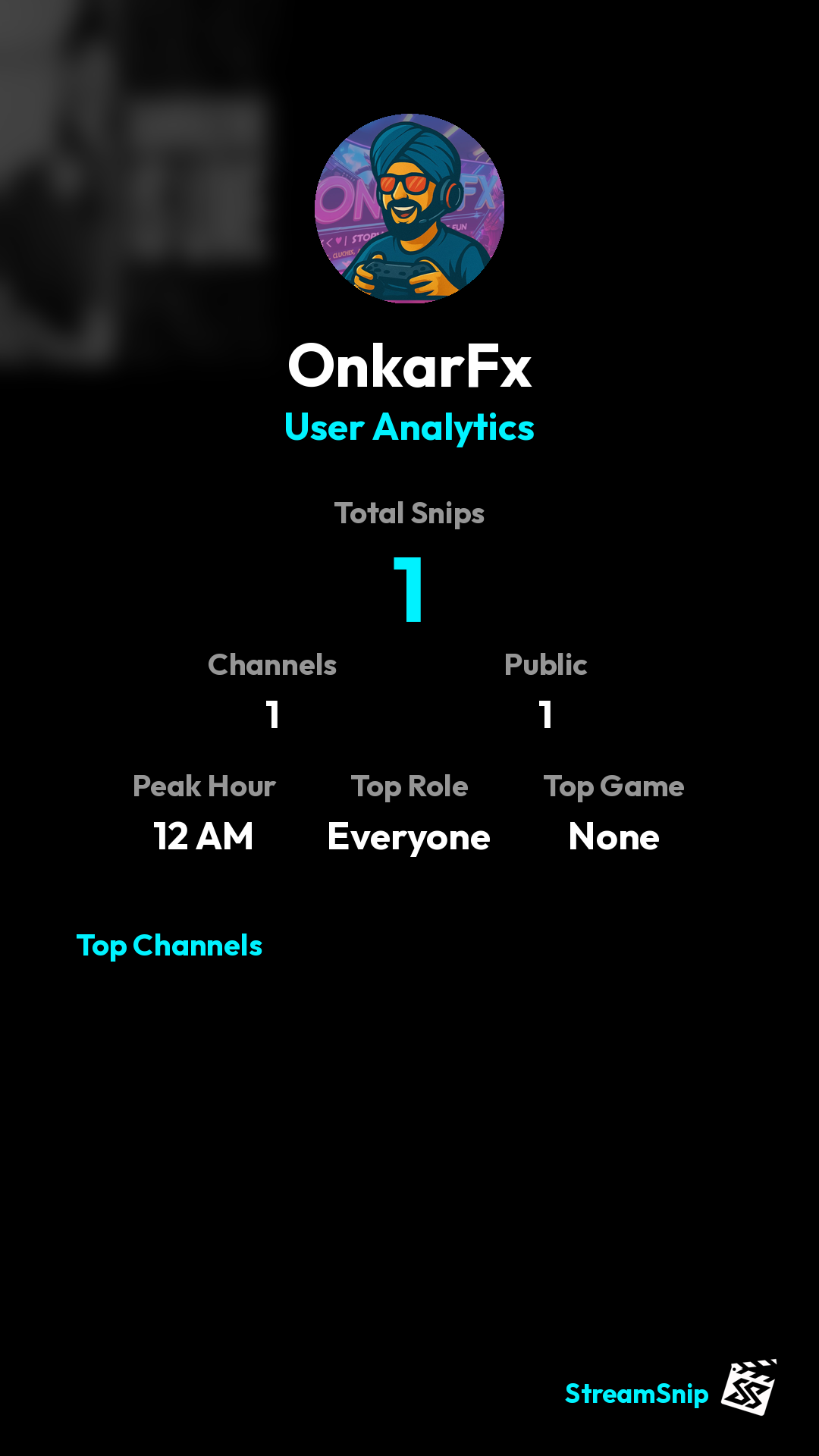Stats Share Card